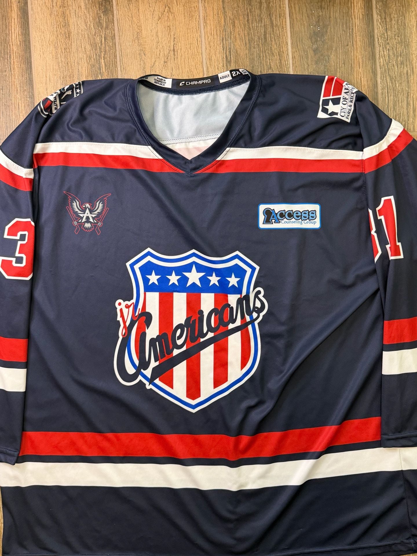 Champro Hockey Allen Americans ECHL Jersey XXL. 2