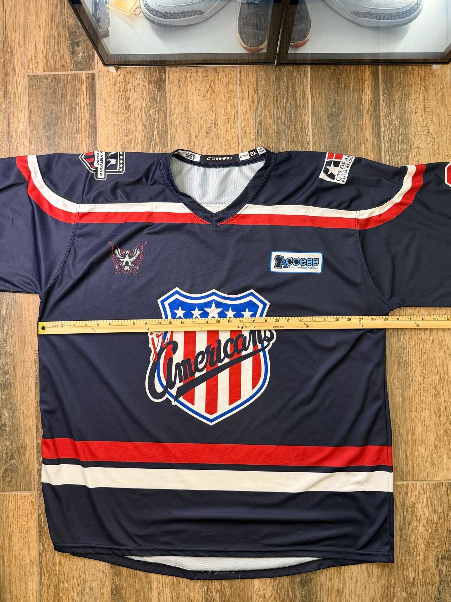 Champro Hockey Allen Americans ECHL Jersey XXL. 8