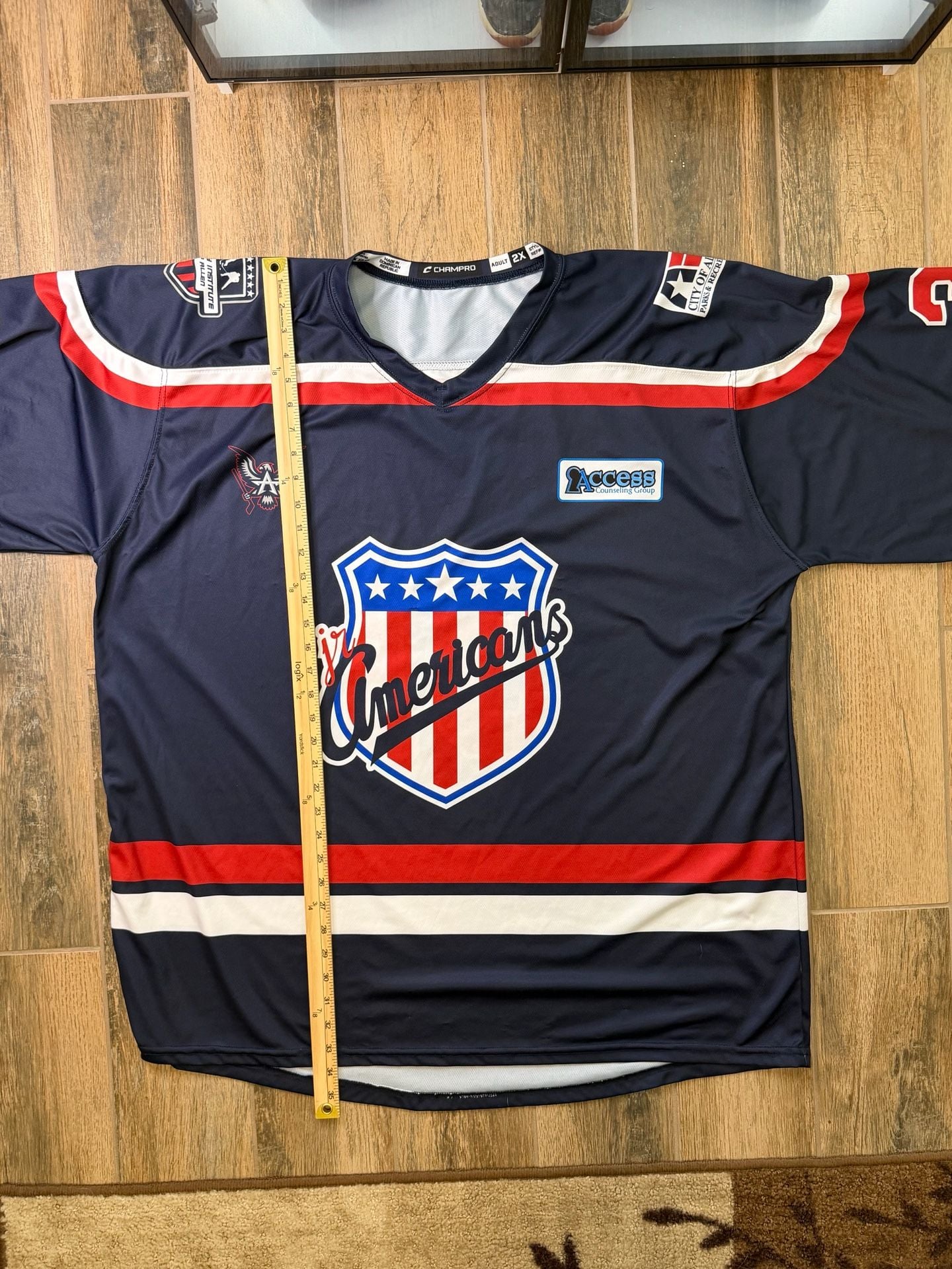 Champro Hockey Allen Americans ECHL Jersey XXL. 9