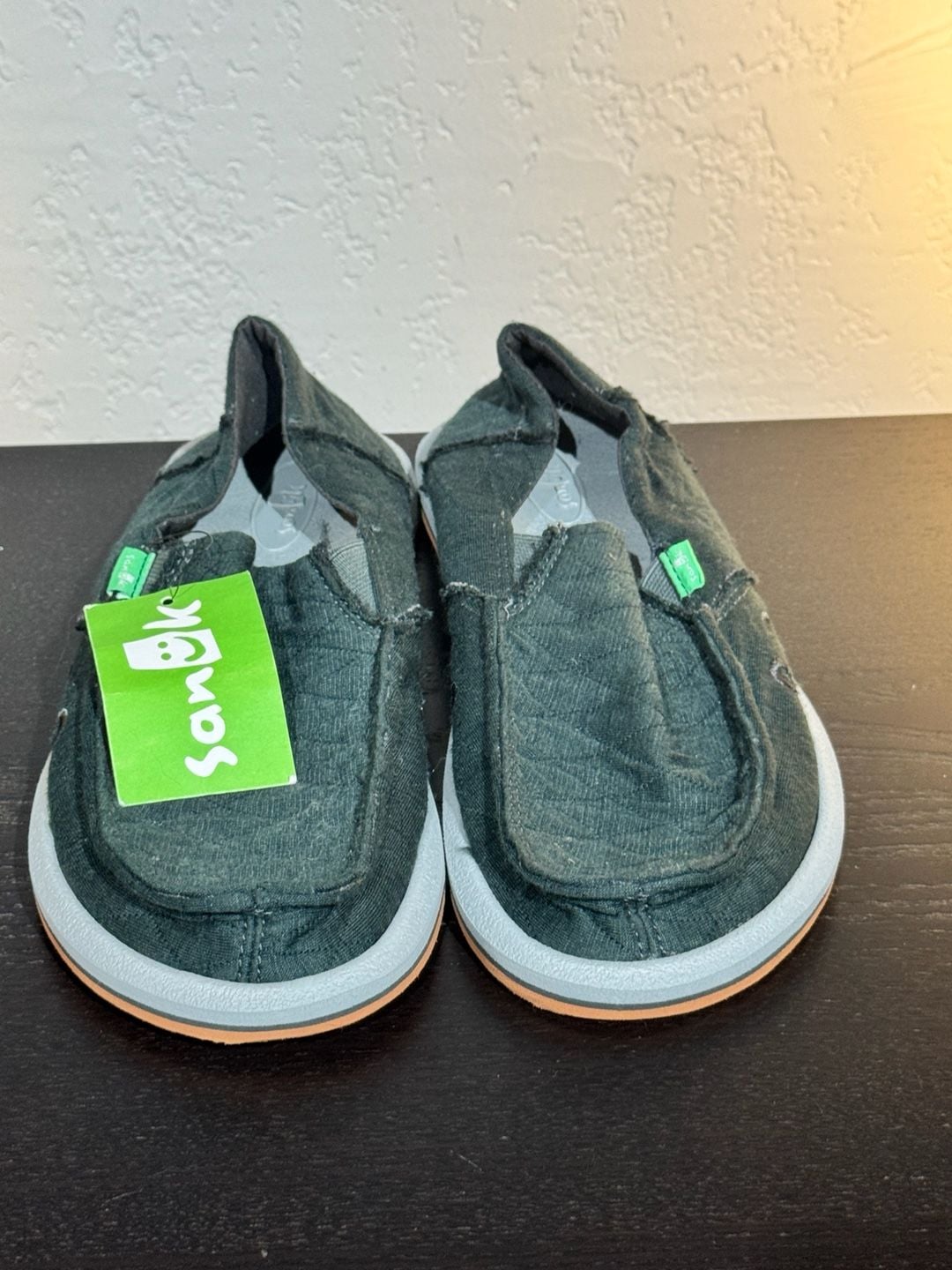 Sanuk Vagabond Slip On Shoes Black 2