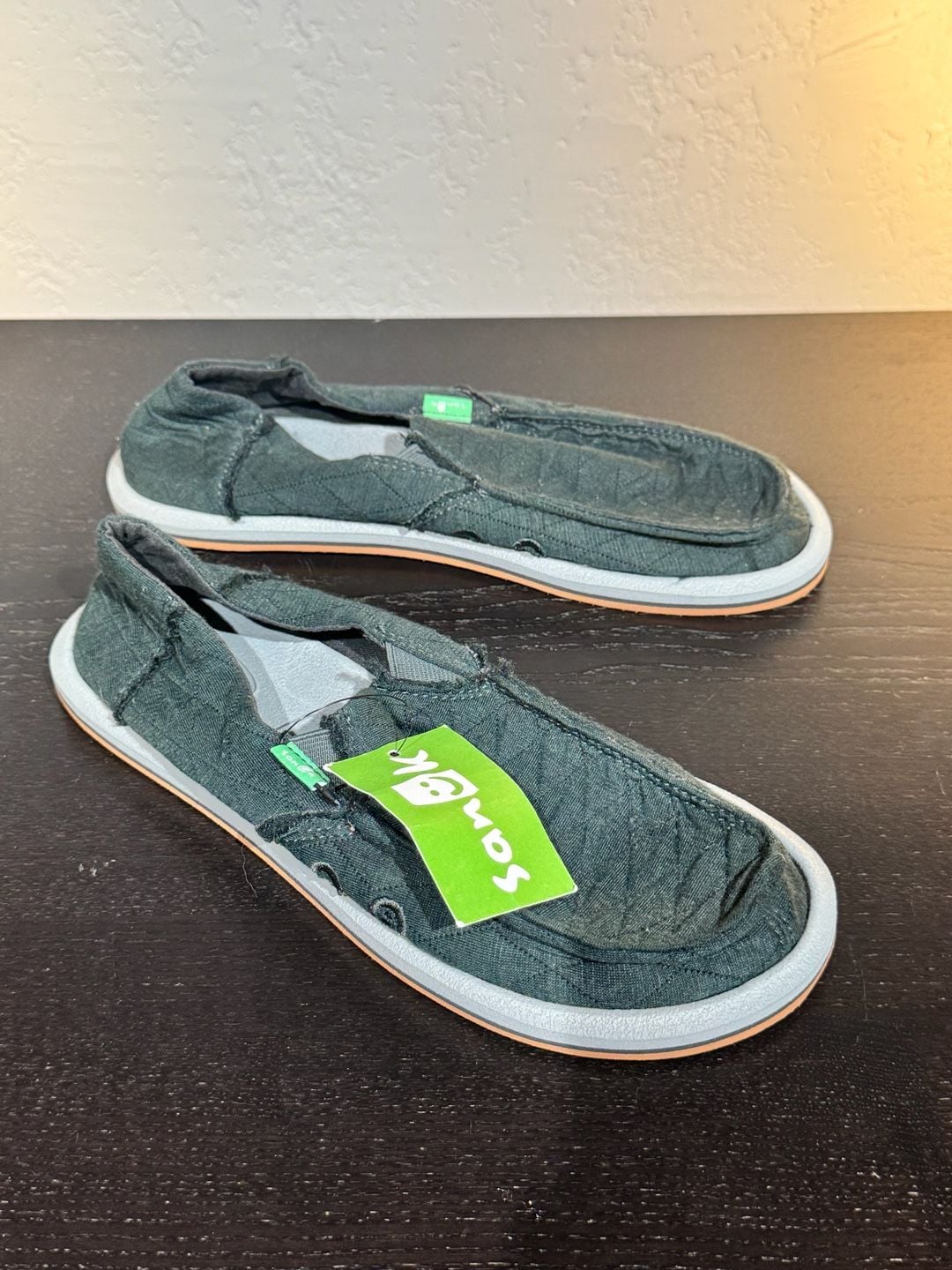 Sanuk Vagabond Slip On Shoes Black 5