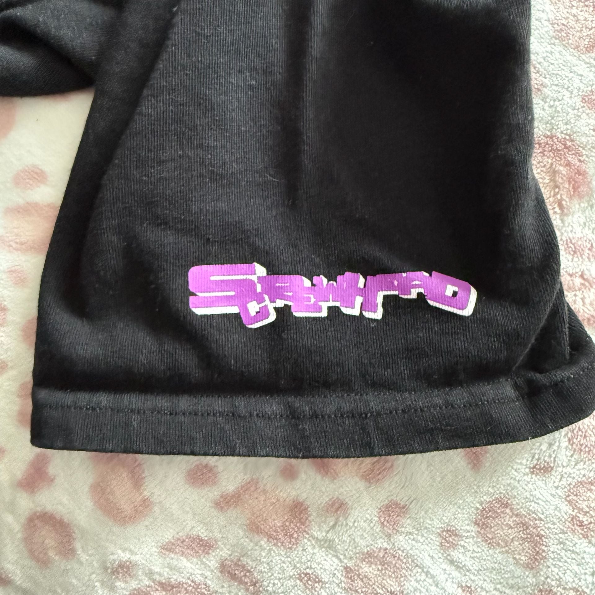 Vlone Screwhead T-Shirt Black Purple Graphic Tee 7