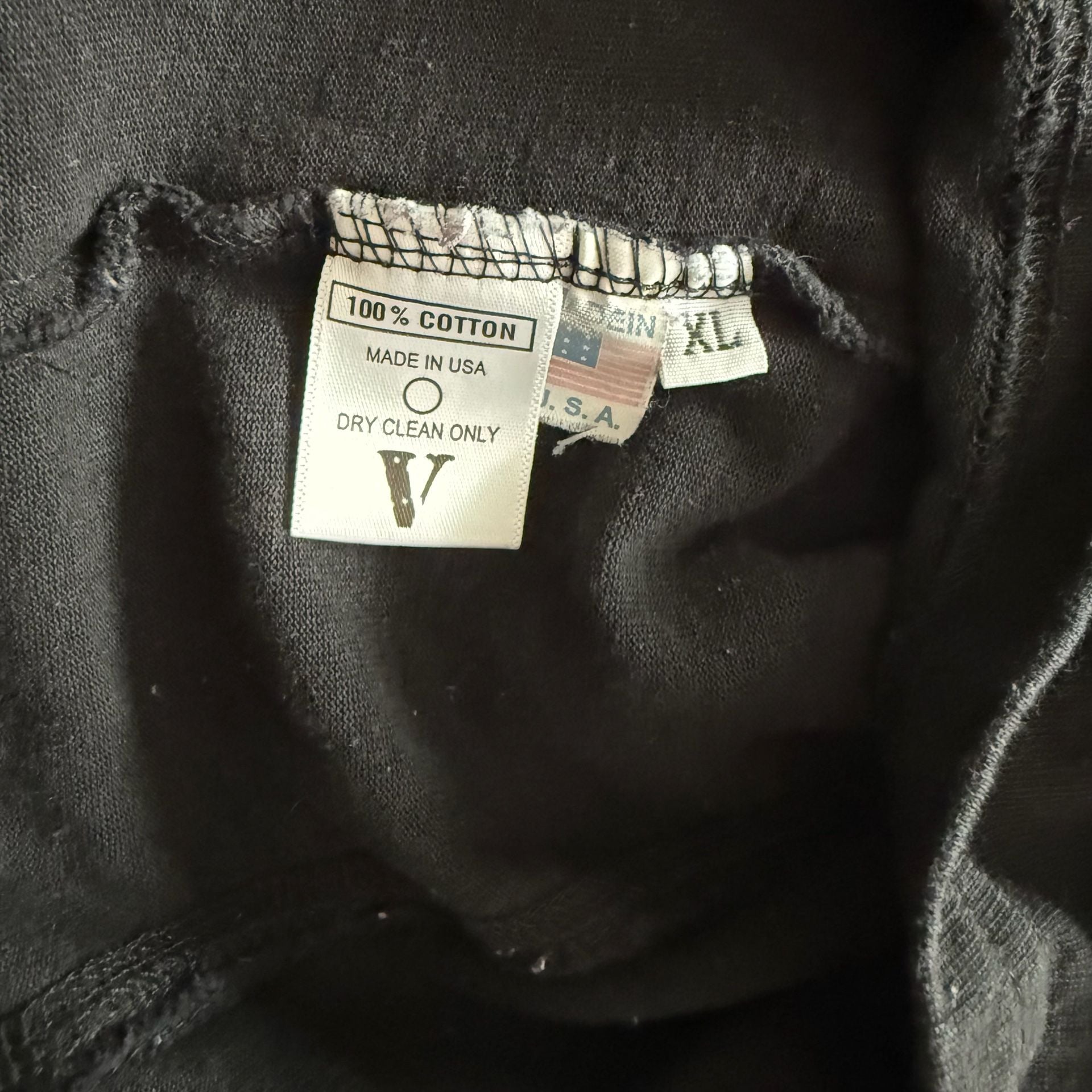 Vlone Screwhead T-Shirt Black Purple Graphic Tee 9