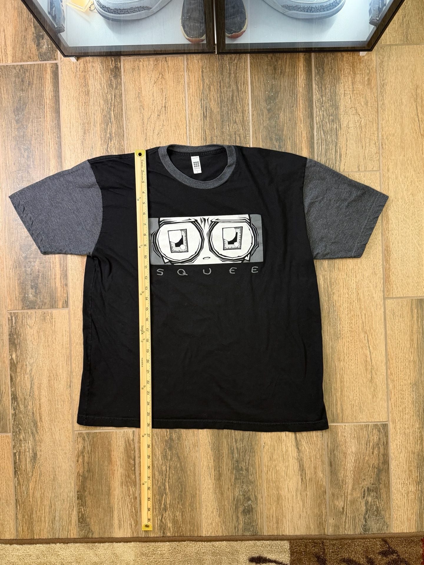 Squee Comic Anime T Shirt Size XL Black Graphic 6