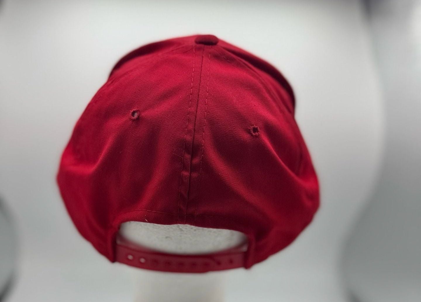 West Penn Supply Company Inc Vintage Red Rope Snapback Hat 4