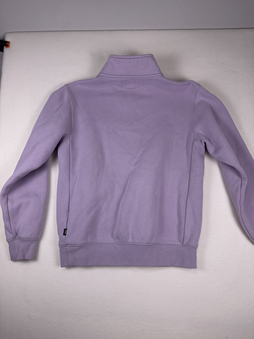Vans Pocket Quarter Zip Sweater Size Small Lavender Frost Rose 7