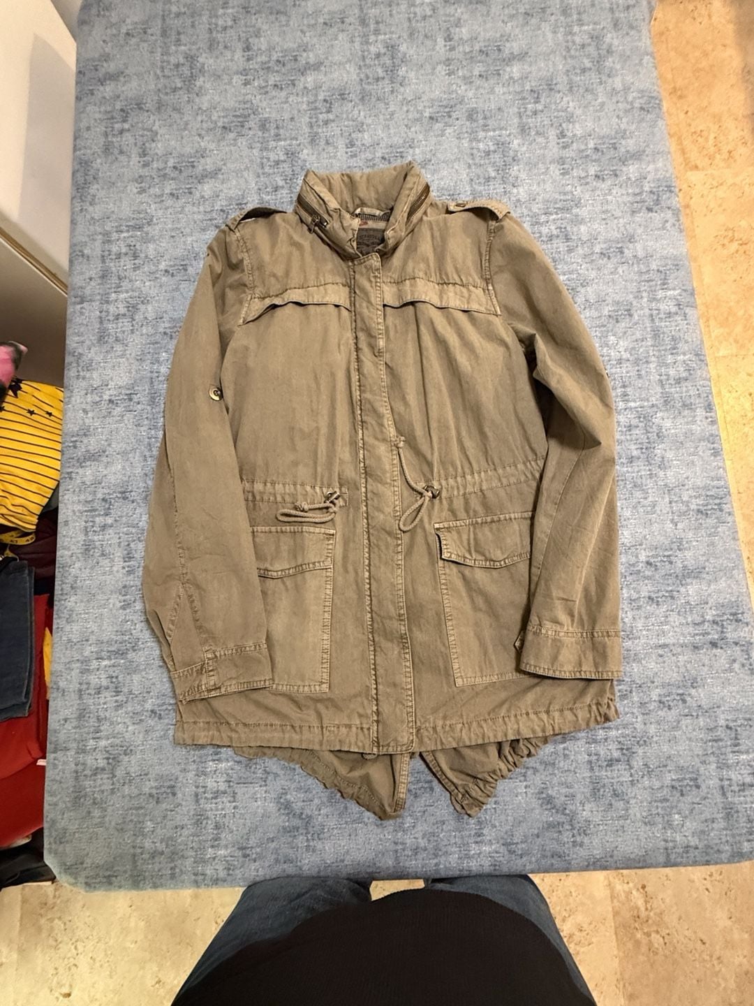 Levi Strauss & Co. Utility Jacket Size M Olive Green Field Parka women’s 2