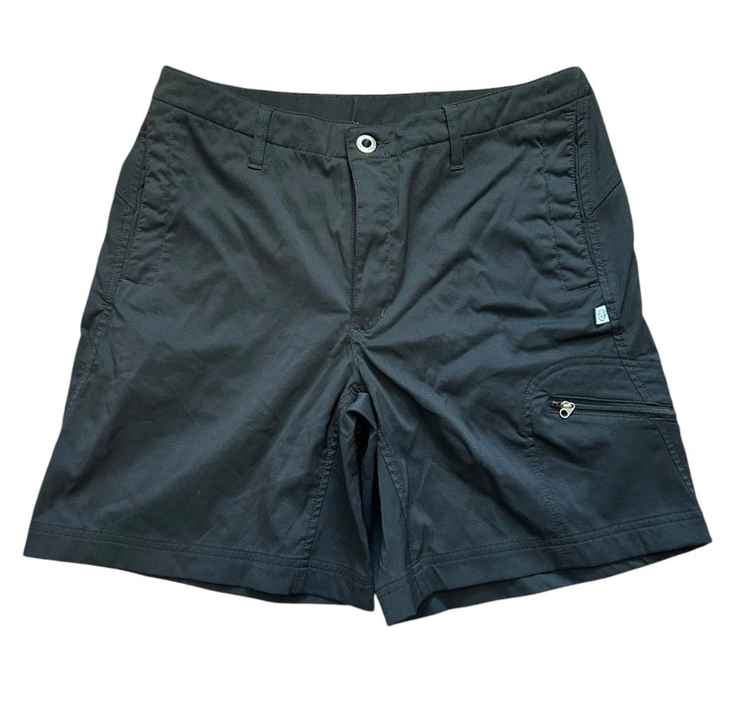 Patagonia Shorts Women's Size 10 Black Cargo Hiking Outdoor 2