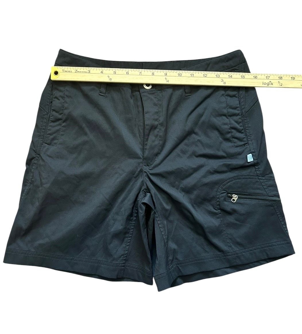 Patagonia Shorts Women's Size 10 Black Cargo Hiking Outdoor 5