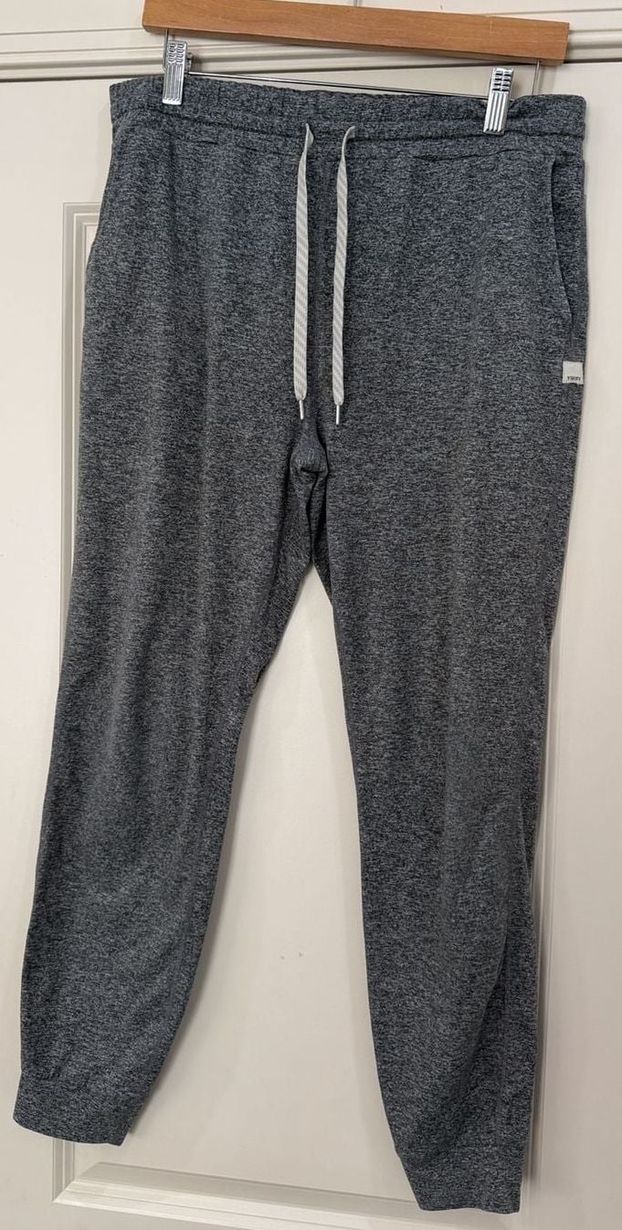 Vuori Performance Jogger Size Medium Heather Gray 2