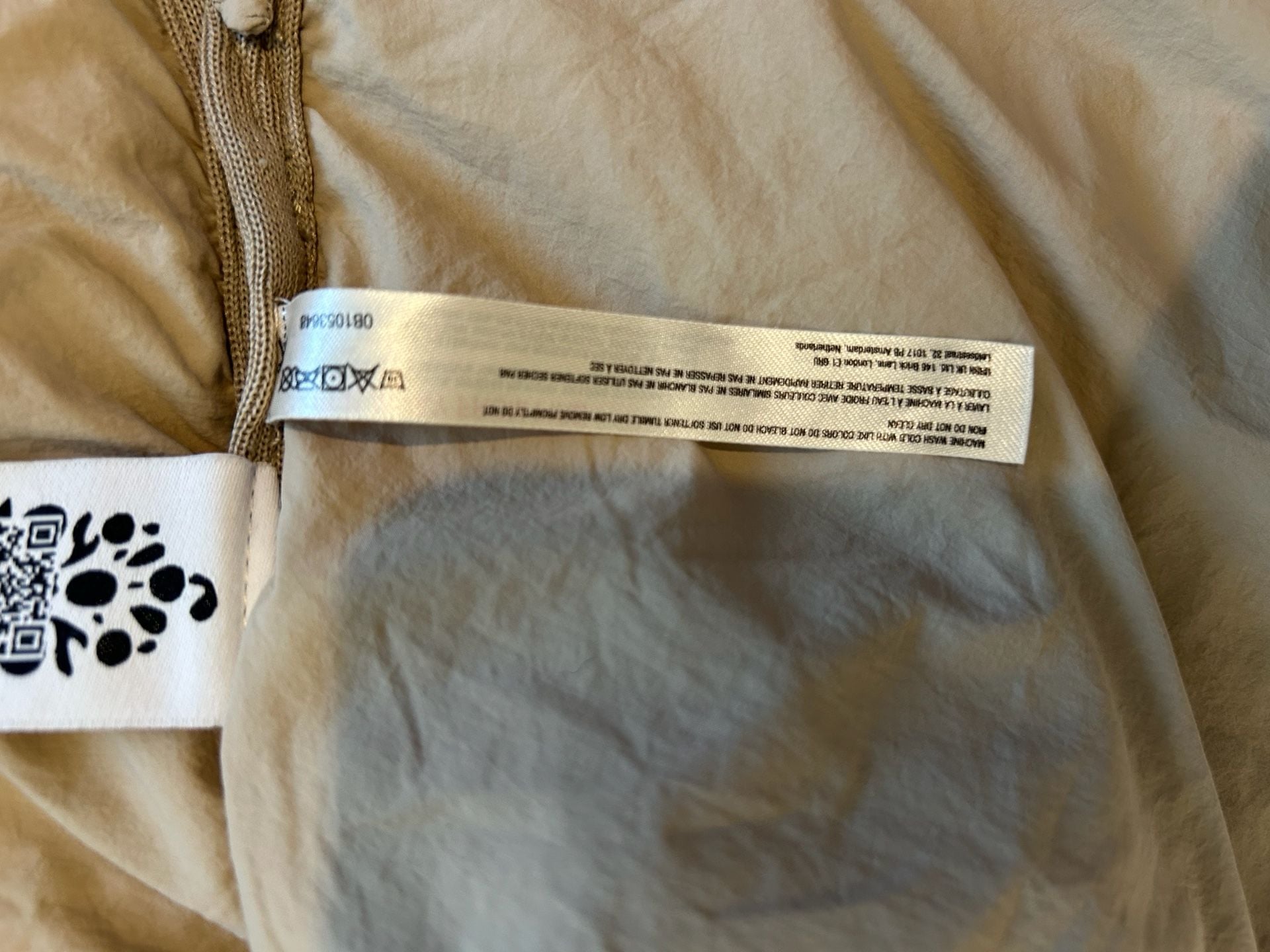 Free People Quilted Jacket Tan 11