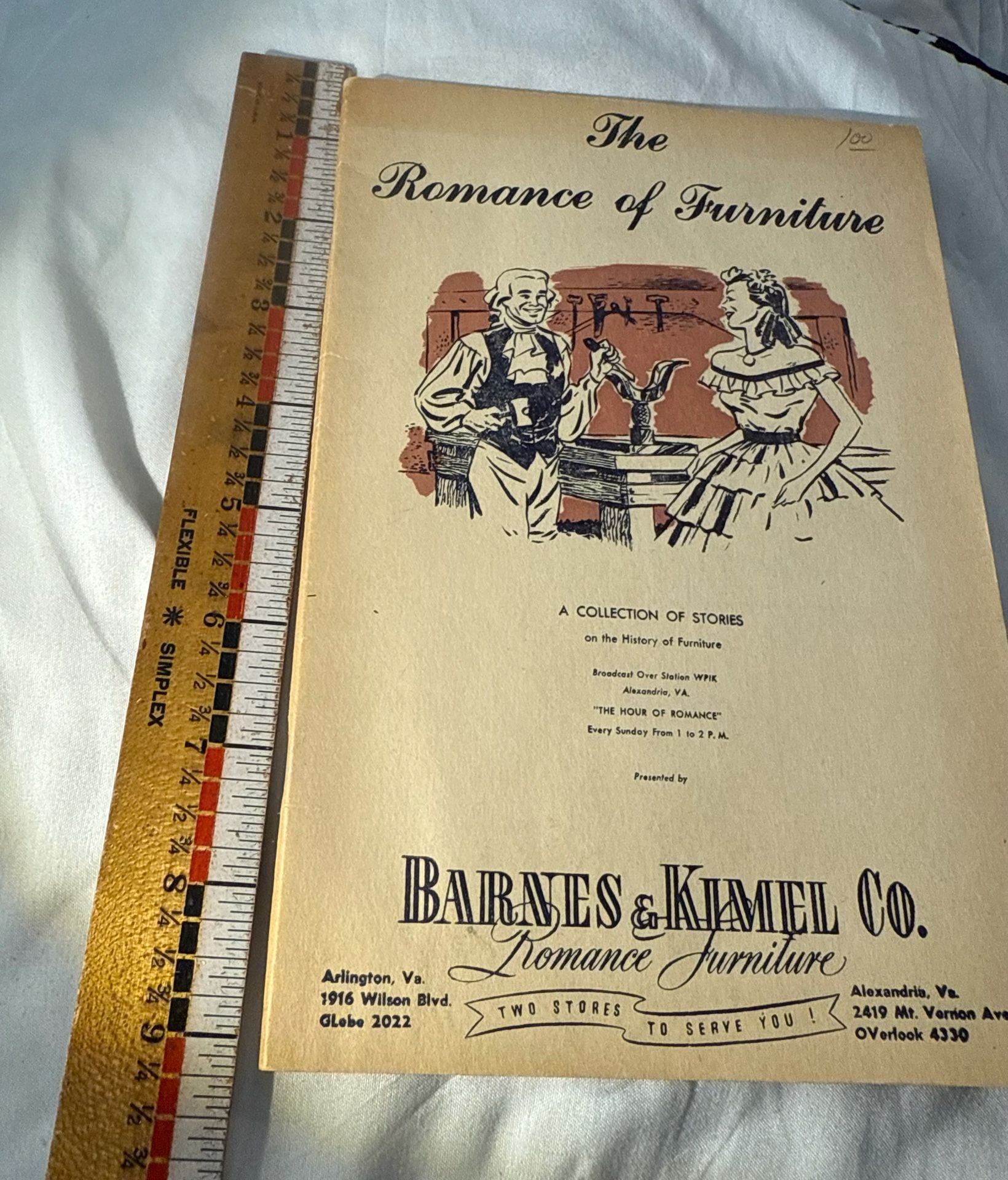 Barnes & Kimel Co. The Romance of Furniture Booklet 10