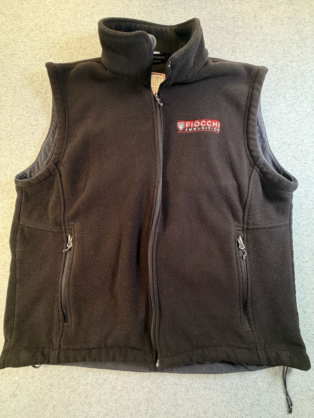 Port Authority Fiocchi Ammunition Fleece Vest Size 2XL Black 2