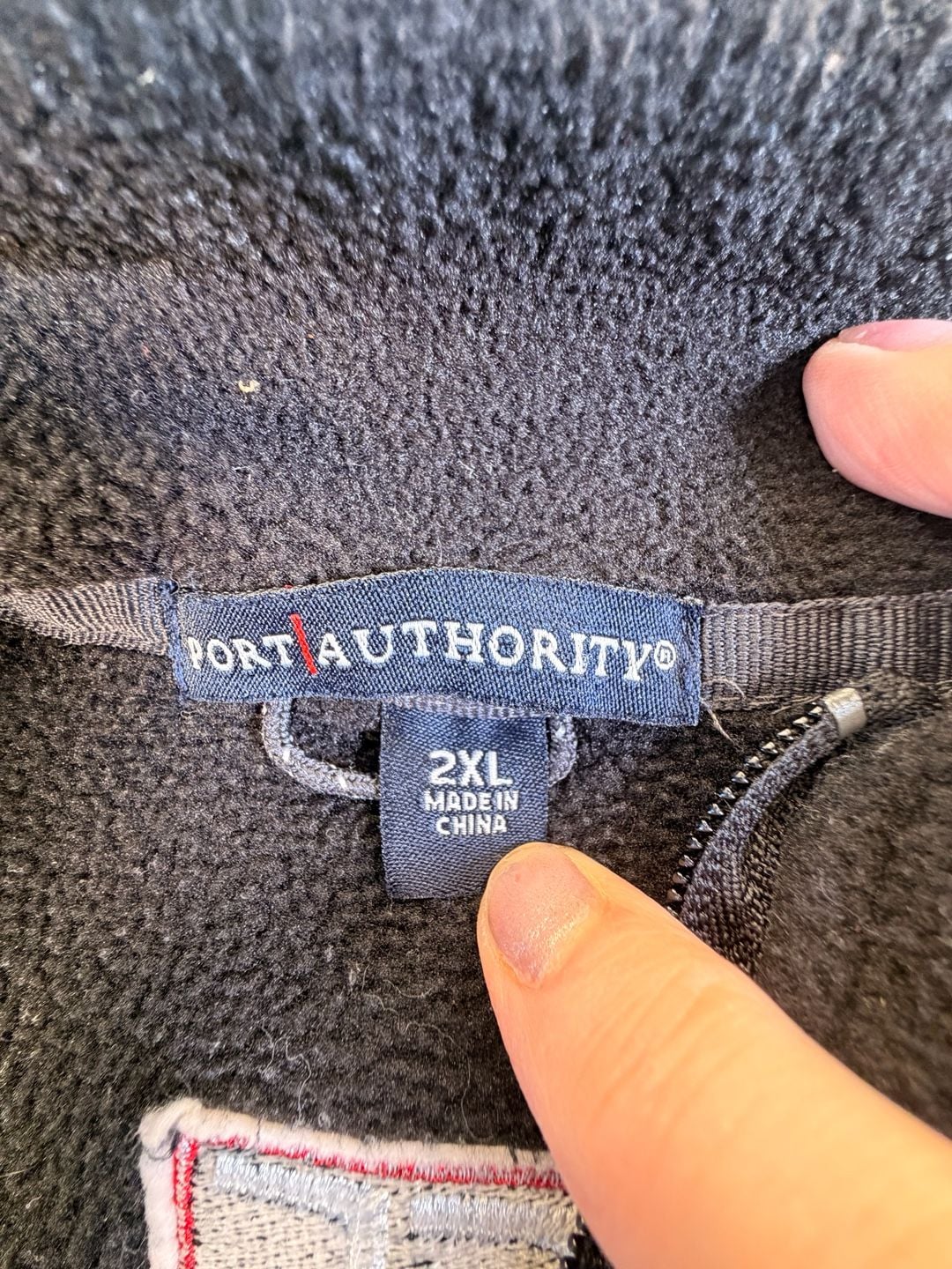 Port Authority Fiocchi Ammunition Fleece Vest Size 2XL Black 6