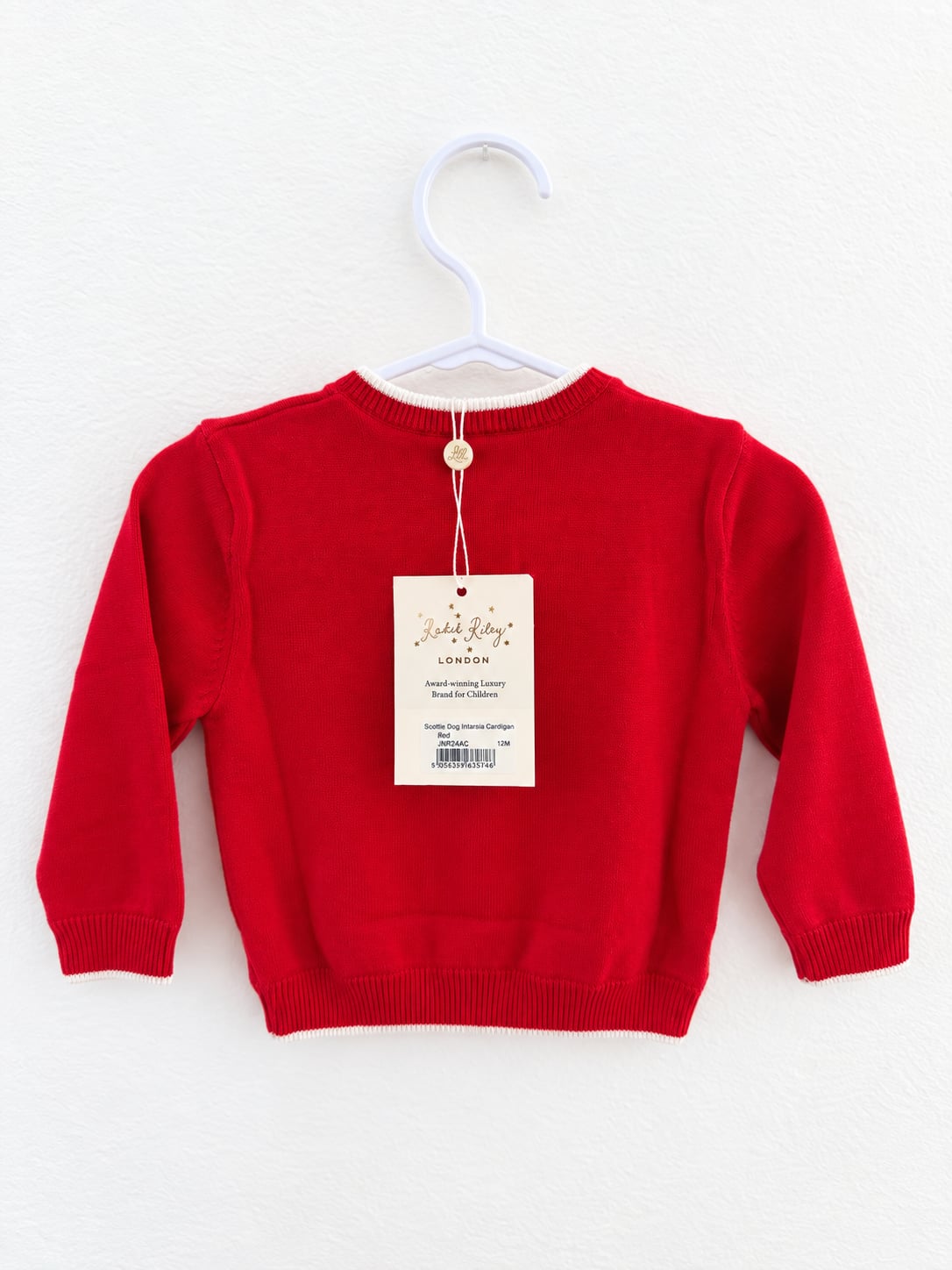 Rachel Riley Scottie Dog Intarsia Cardigan. New with Tags. 3