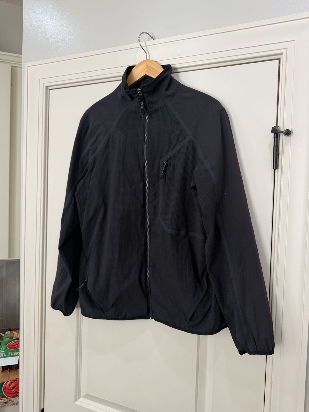 Lululemon Microgrid Jacket Black Full Zip 2