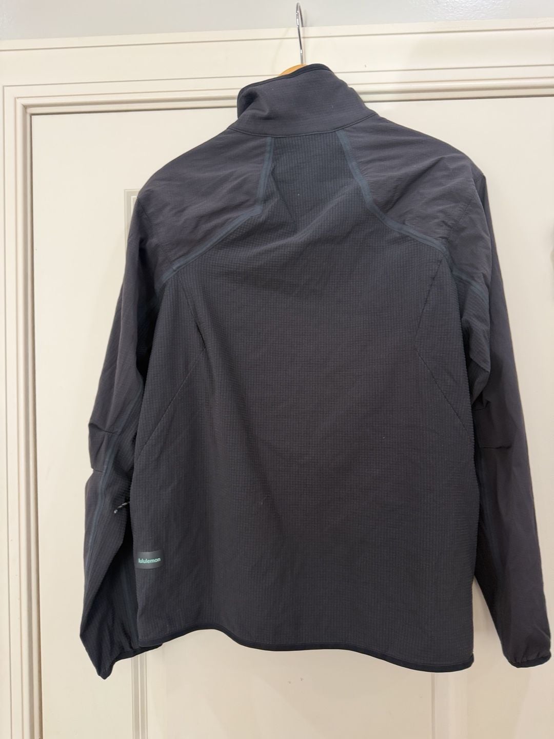 Lululemon Microgrid Jacket Black Full Zip 6