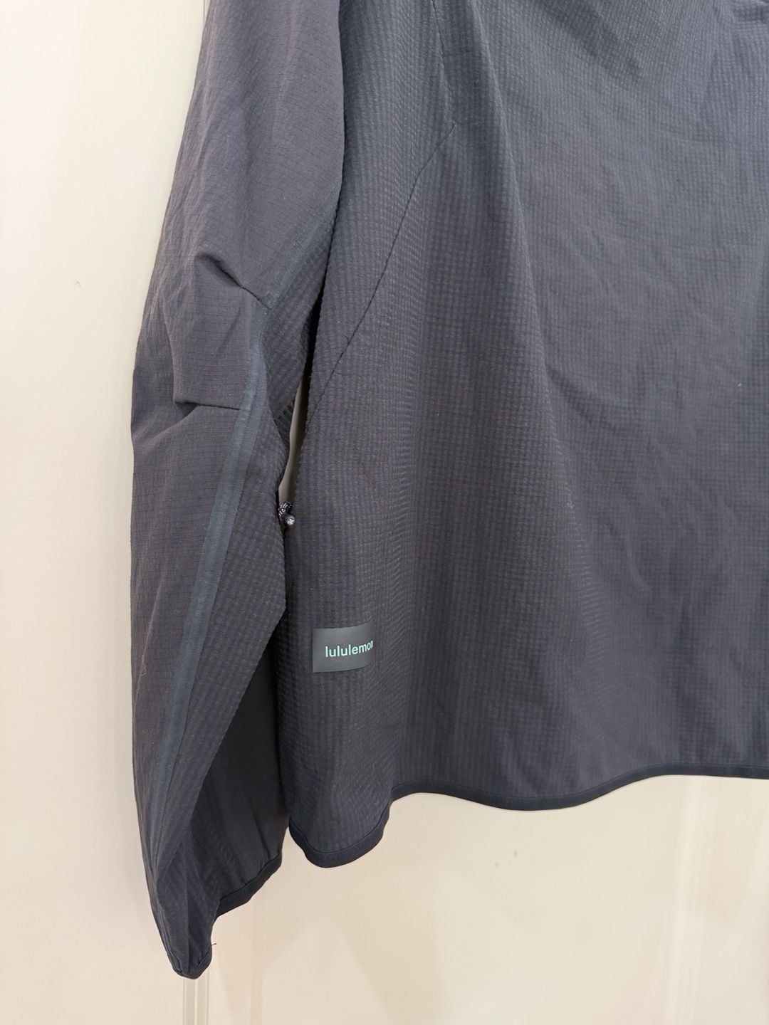 Lululemon Microgrid Jacket Black Full Zip 7