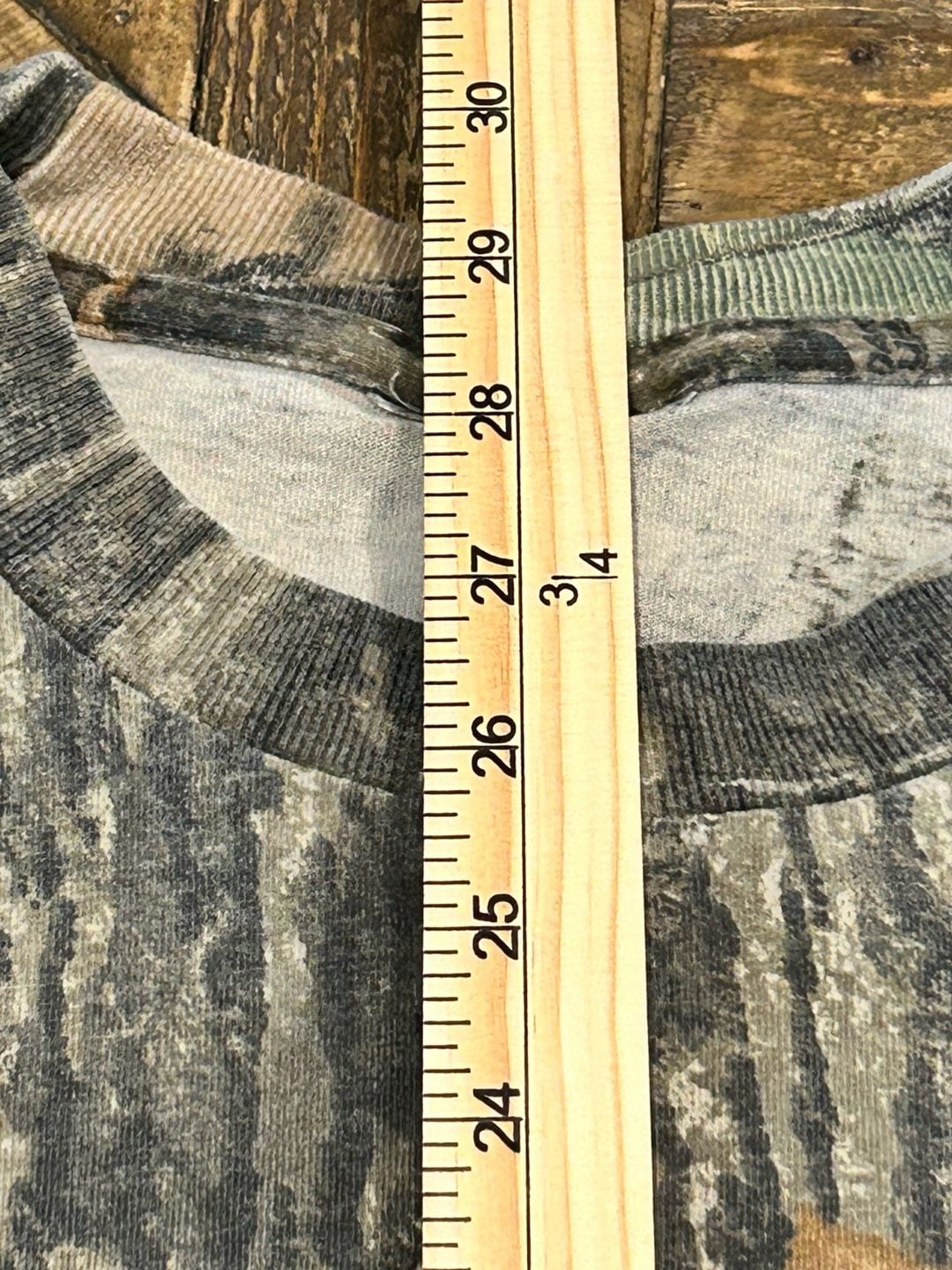 Mossy Oak Break Up Camo T-Shirt Pocket Deer Hunting Outdoors Brown 9