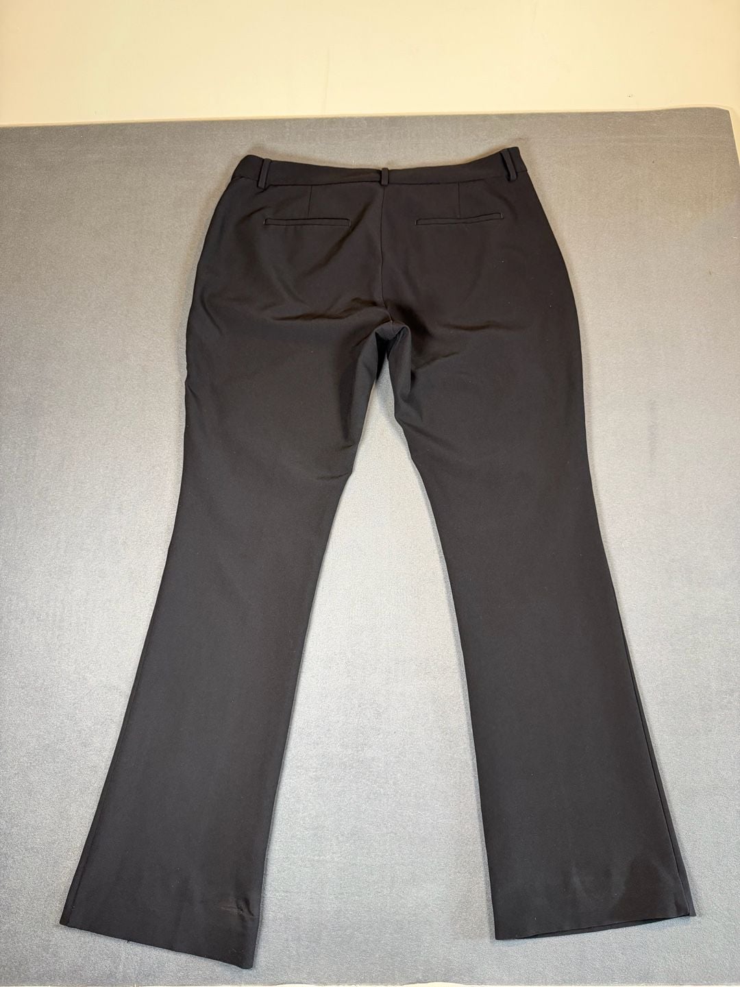 Express Editor Bootcut Dress Pants Black Mid Rise Size 14R Office Workwear 8