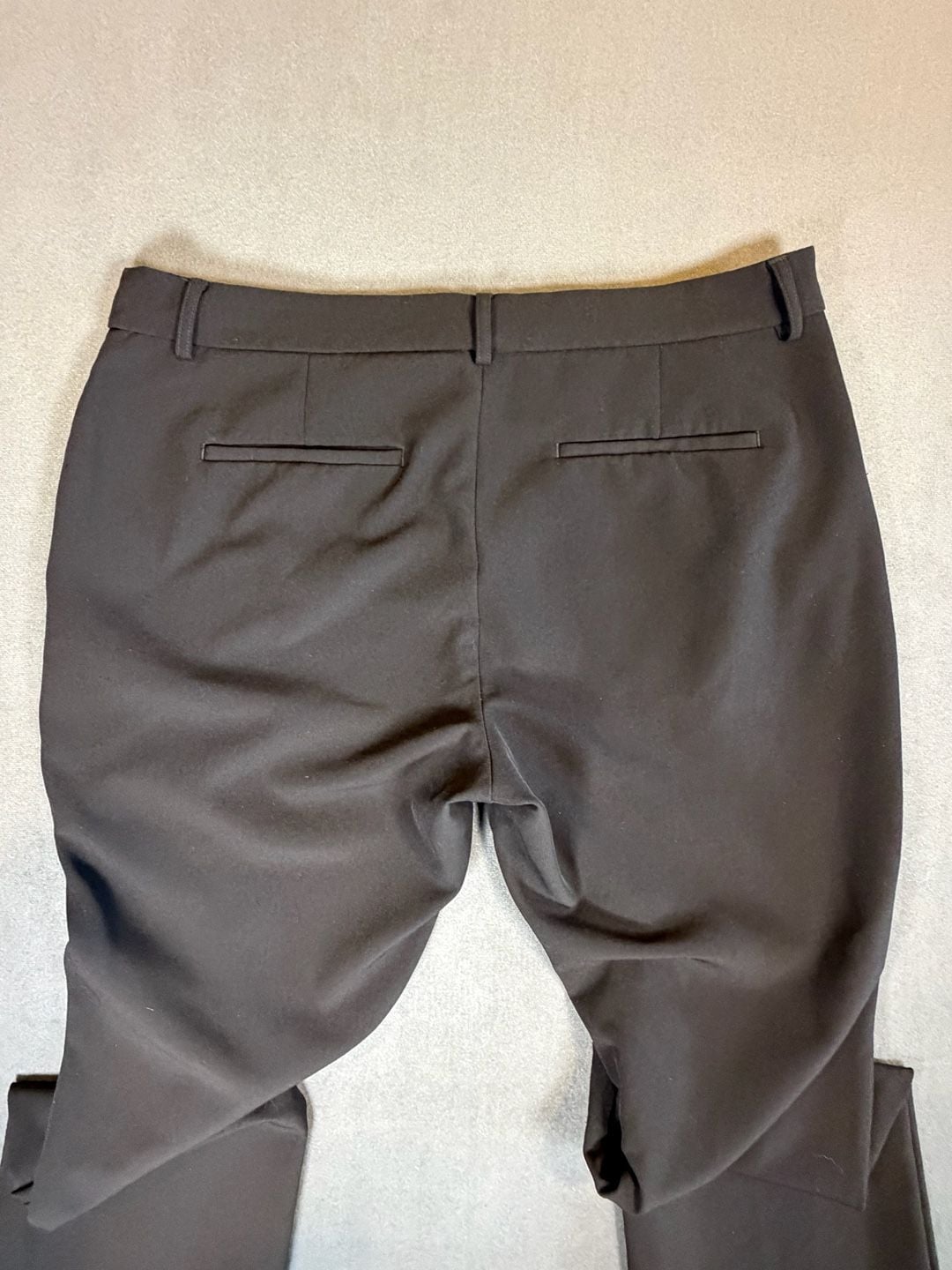 Express Editor Bootcut Dress Pants Black Mid Rise Size 14R Office Workwear 9