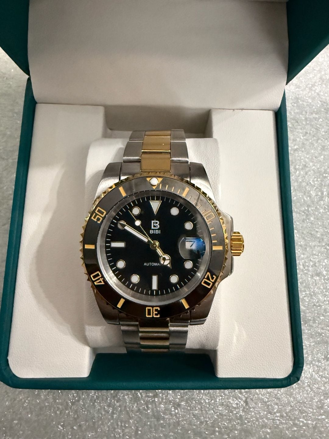 BIBI Automatic Pro Diver Stainless Steel 3