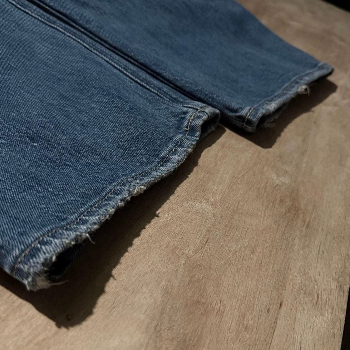Loft The 90's Straight Jeans Size 30 | 10 Blue Distressed Straight Leg 7