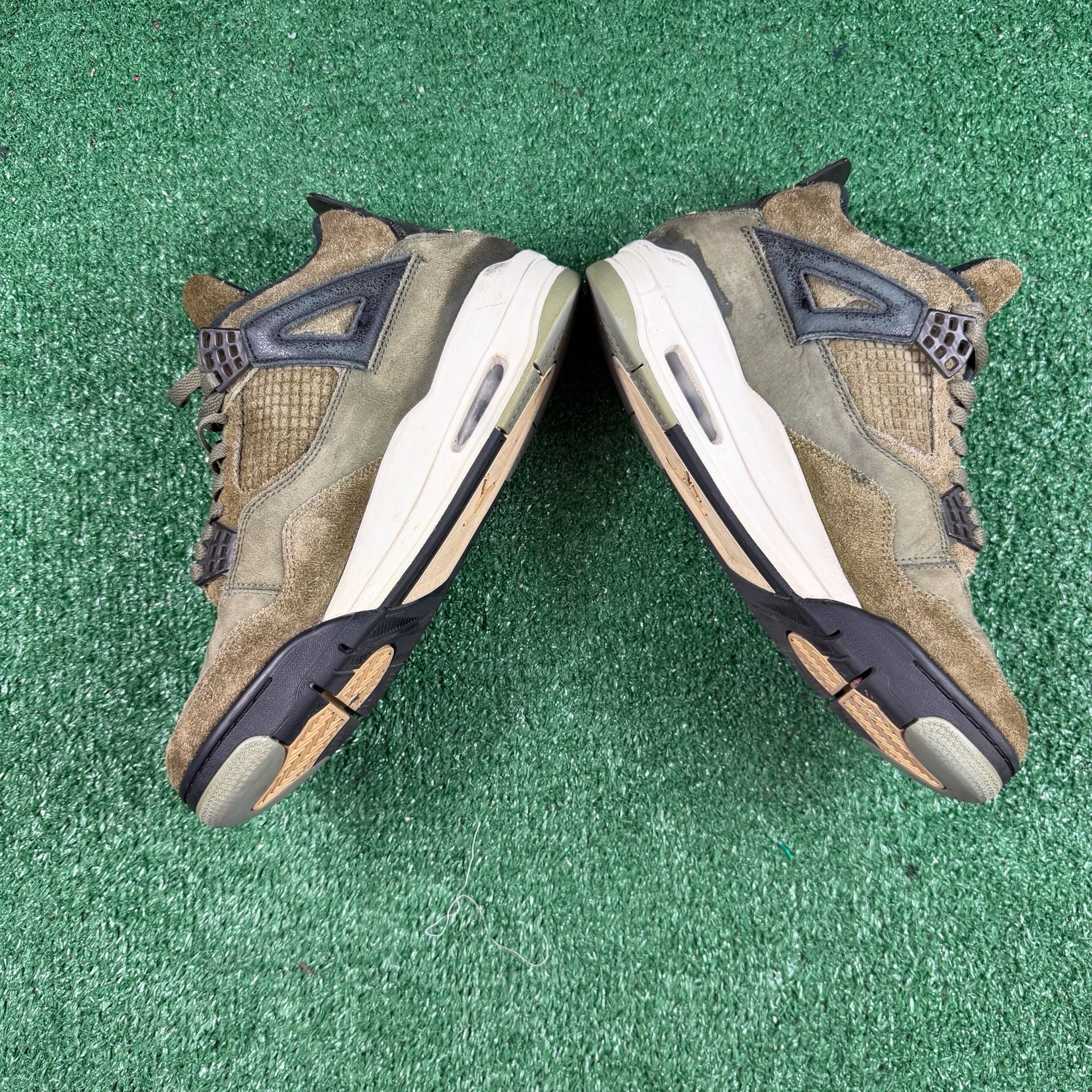 Jordan 4 Retro Medium Olive Size 9 3