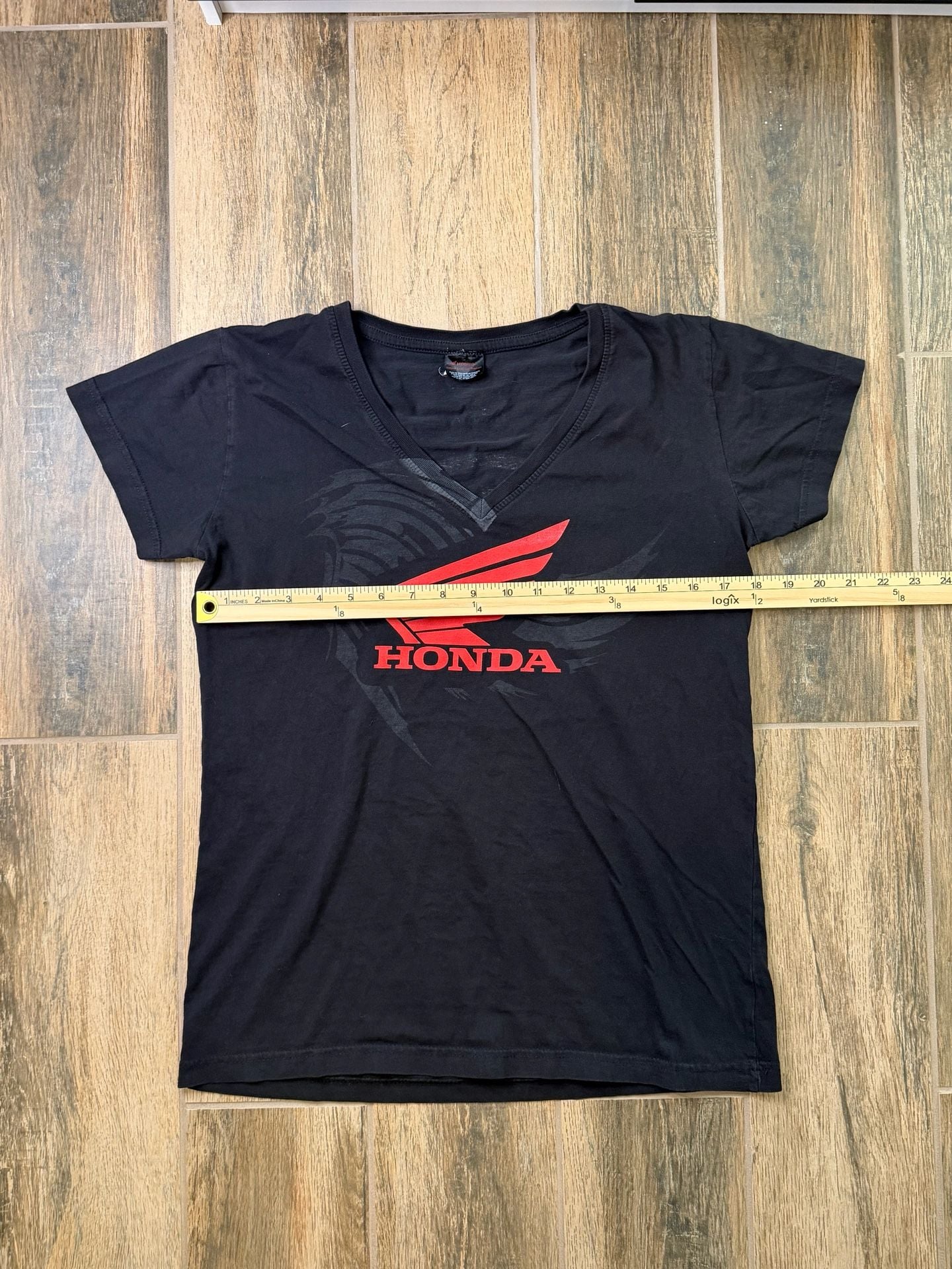 Y2K Honda Motorcycle T-Shirt Black Graphic RPM Cycle Racing 4