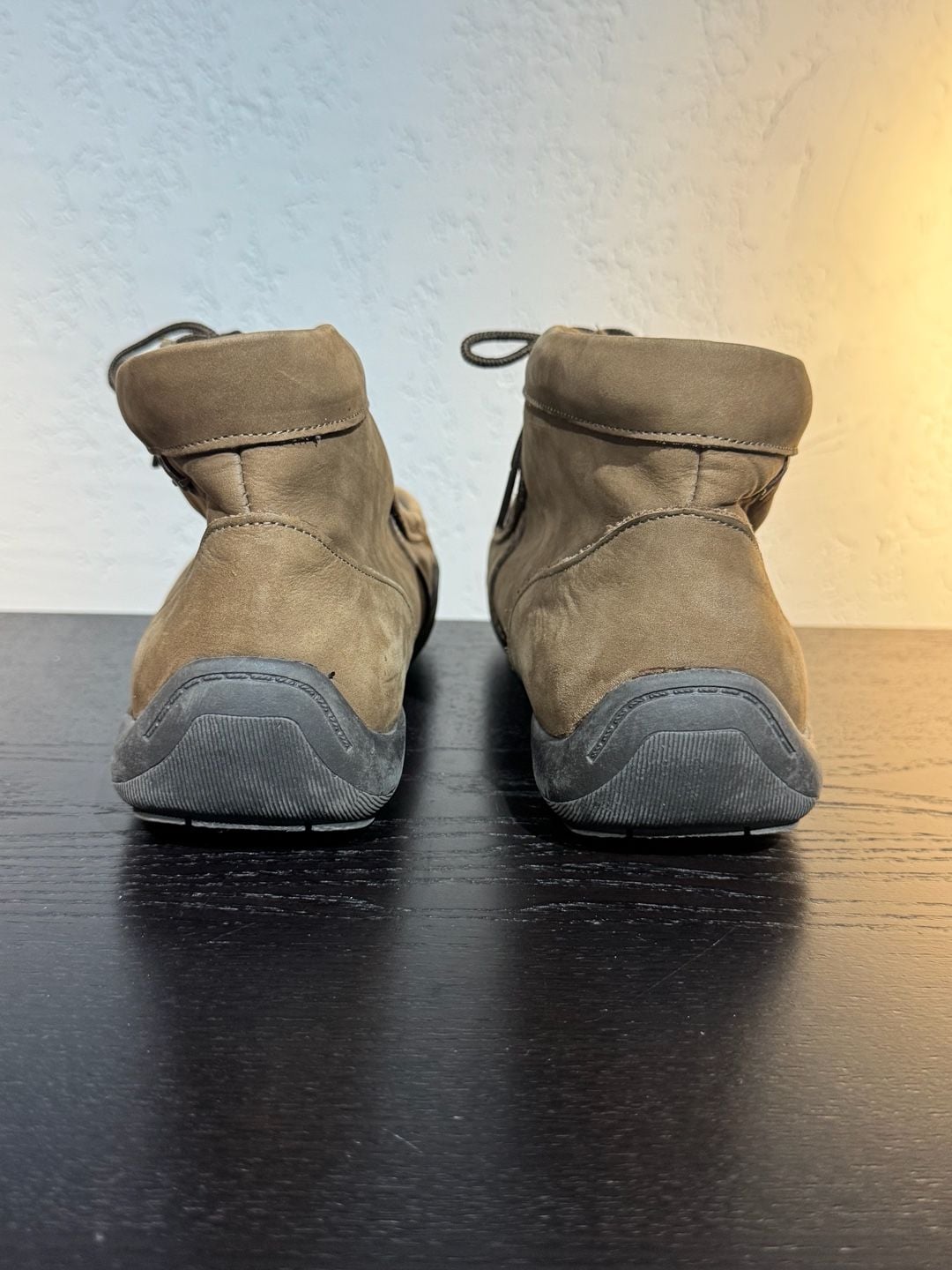 Kenneth Cole Reaction Chukka Boots Dark Tan Suede Lace Up 4