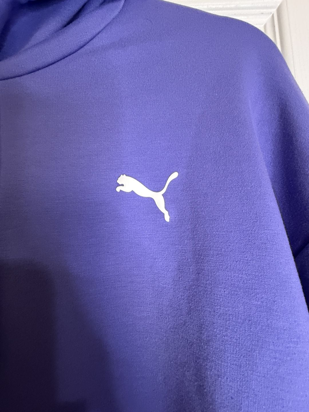 Puma Hoodie Size M Purple Keeps You Dry Sweatshirt 5