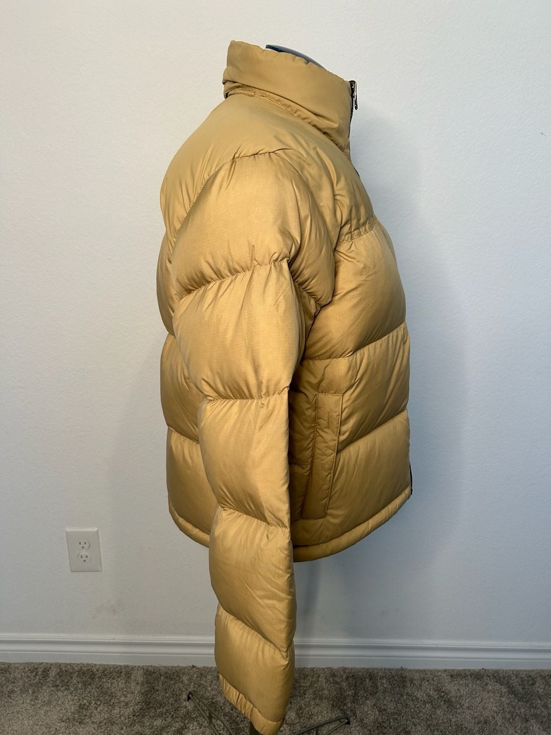 The North Face Nuptse Puffer Jacket Tan 5
