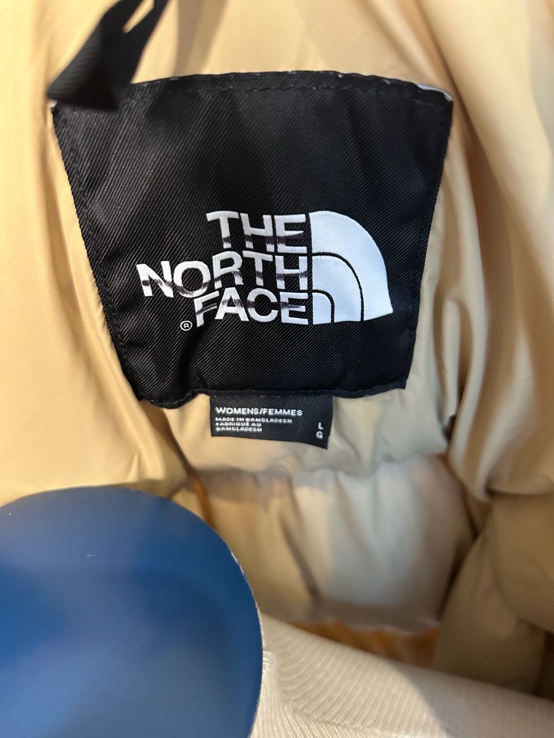 The North Face Nuptse Puffer Jacket Tan 8