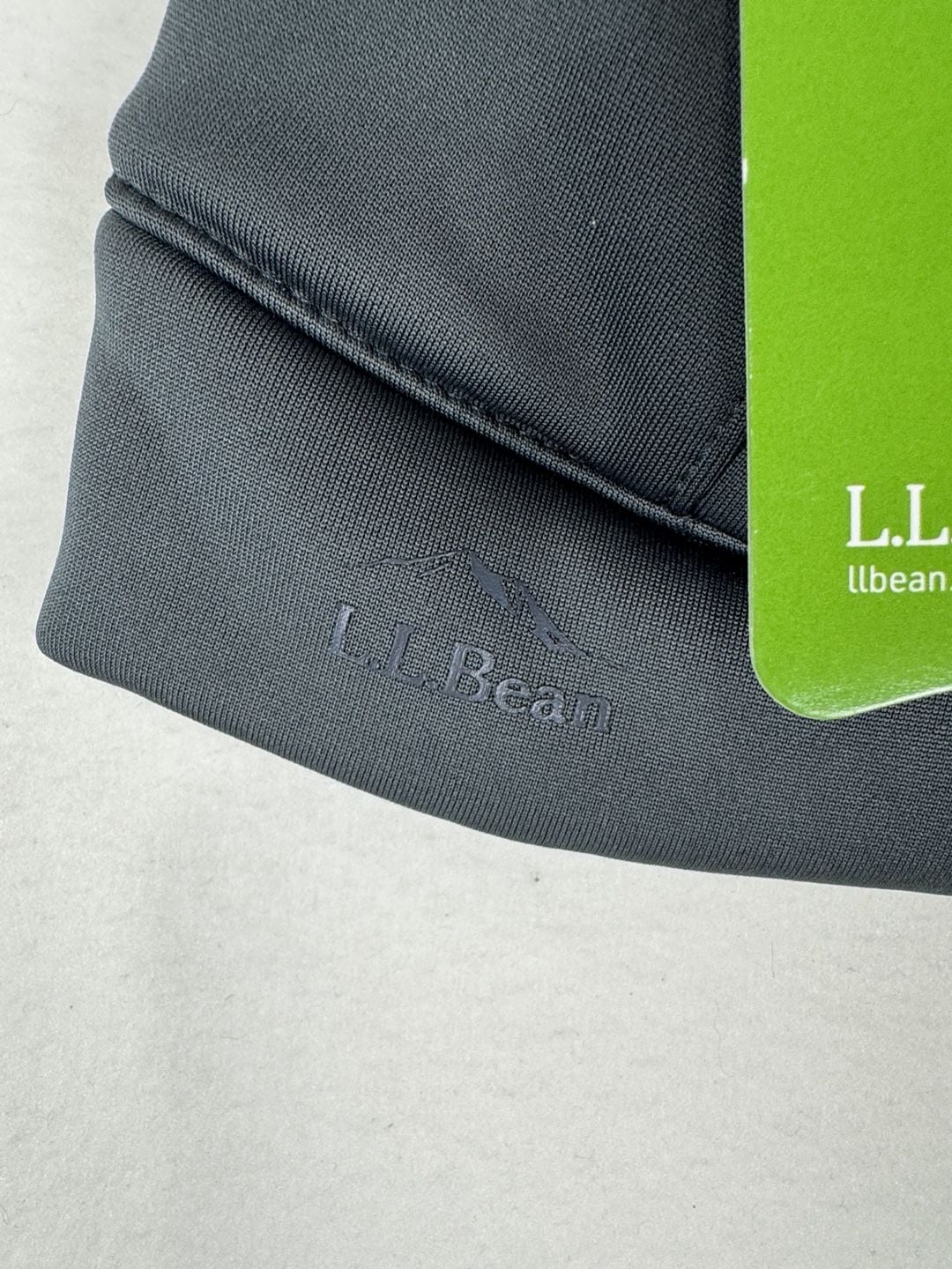 L.L. Bean LED Pathfinder Beanie OSFA Grey Fleece Lighted Hat 6