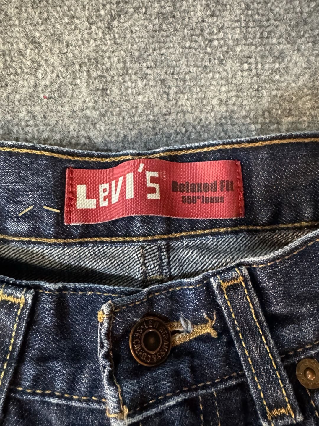 Levi's Relaxed Fit Jeans Blue Denim 4