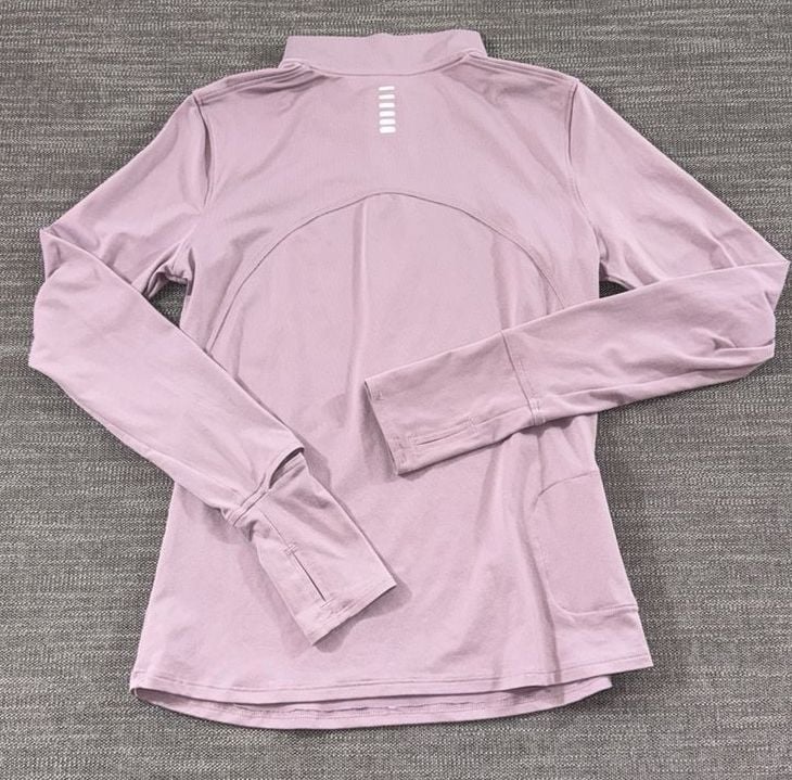 Under Armour HeatGear 1/2 Zip Run Jacket Size XS Purple 5