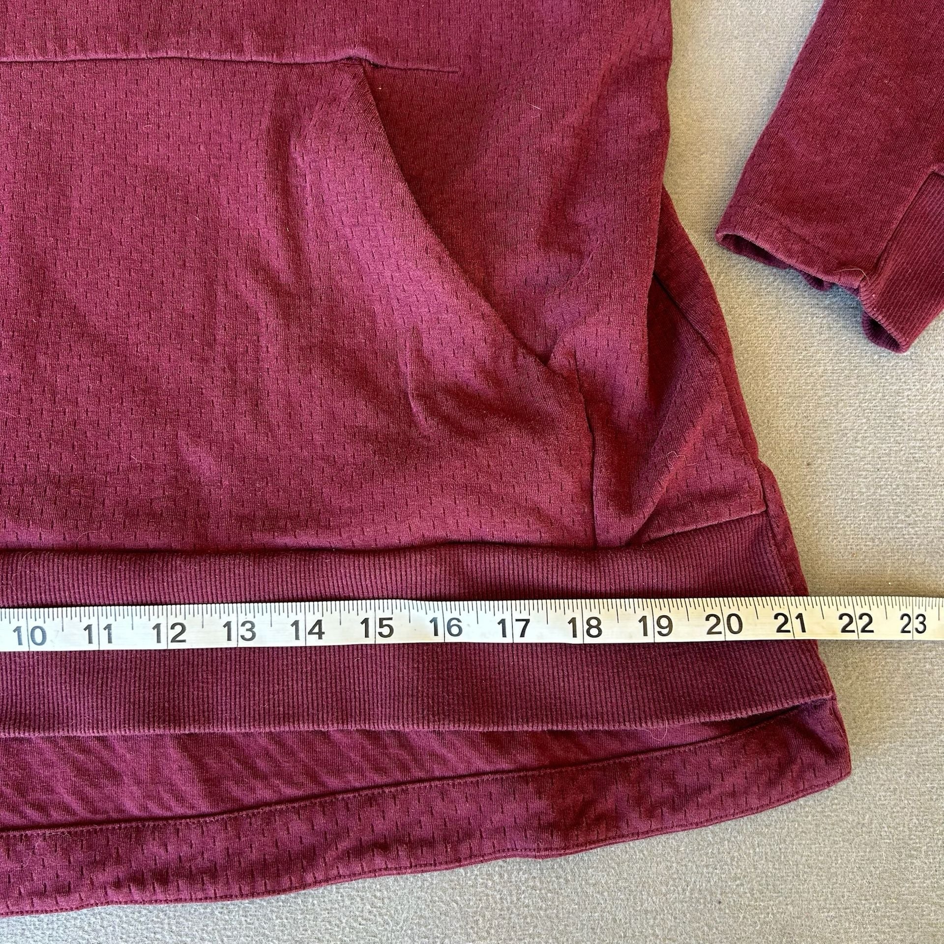 Adidas Mississippi State Bulldogs Women’s Large Hoodie Maroon A168 7