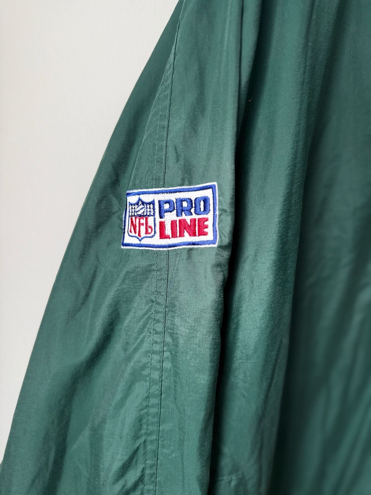 Vintage 90s Starter NFL Pro Line Green Bay Packers Windbreaker Pullover Jacket 11