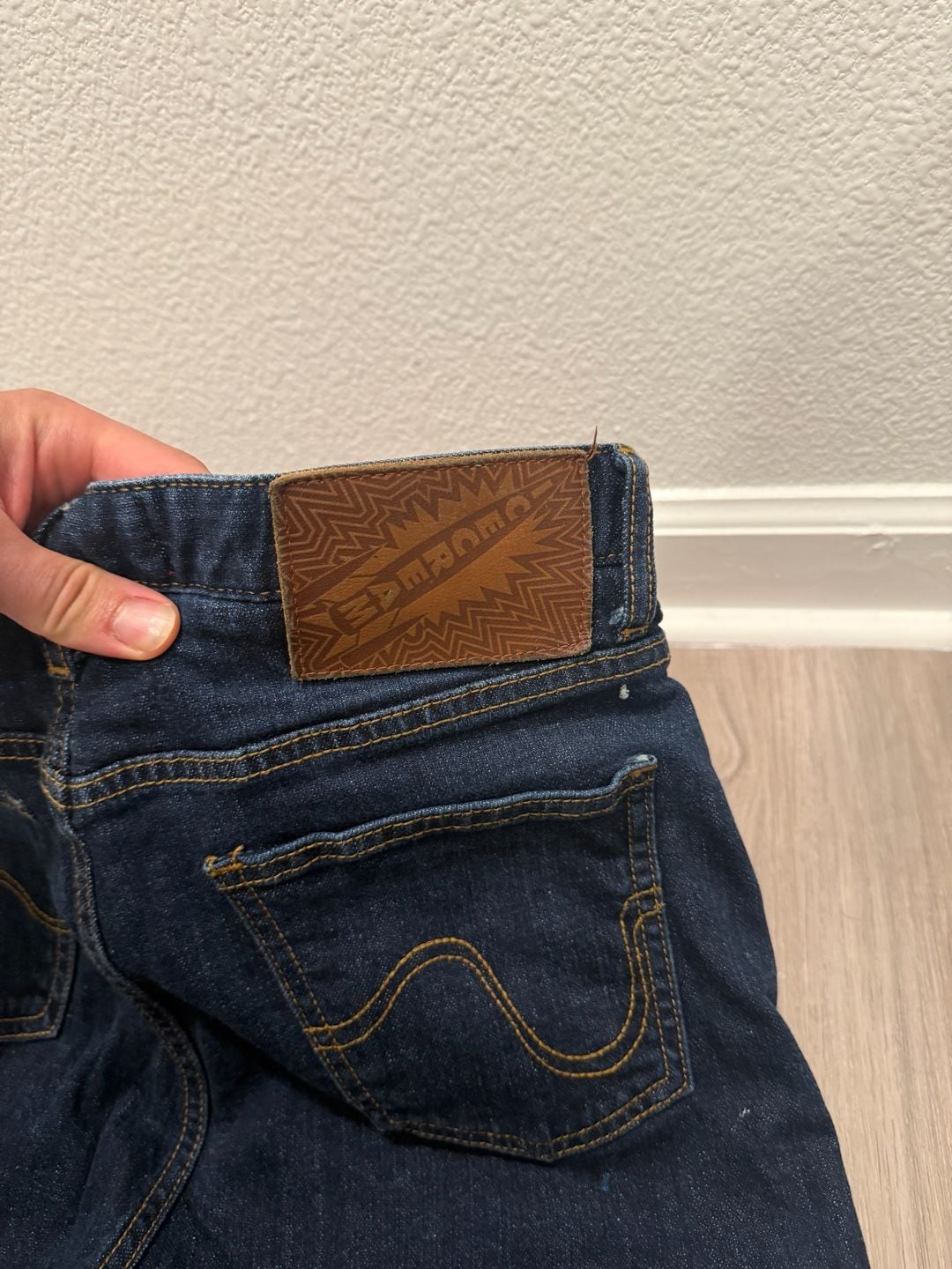 Billionaire Boys Club Icecream Running Dog Jeans Size 32 Dark Wash Skinny Jeans  11