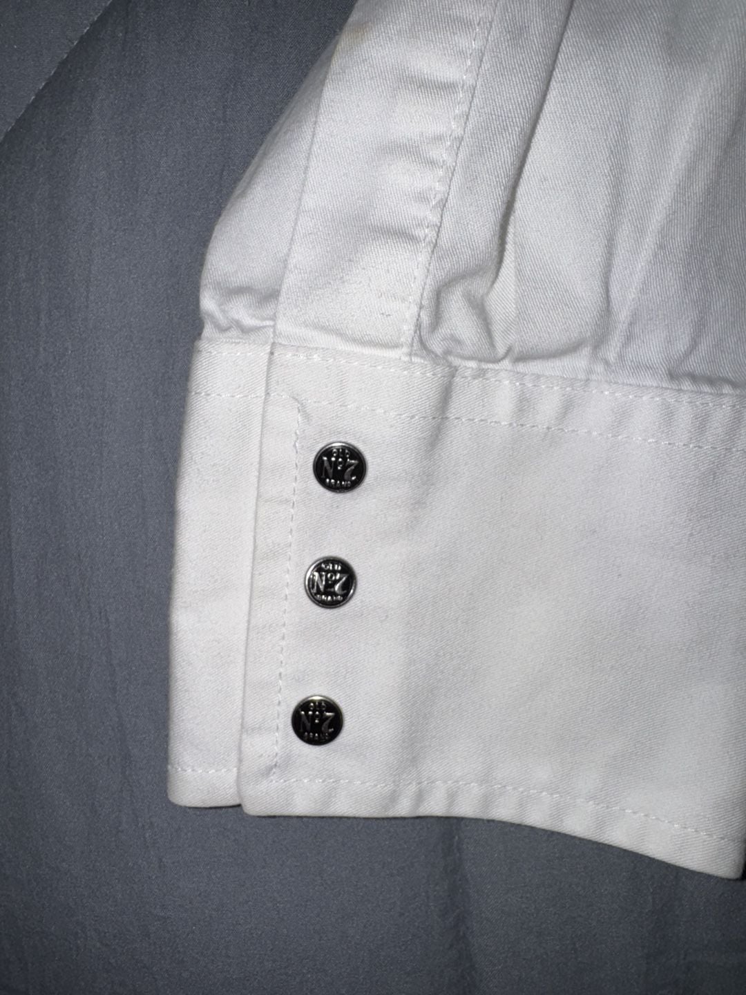 Wrangler Jack Daniel's Long Sleeve Button Down Shirt White 5
