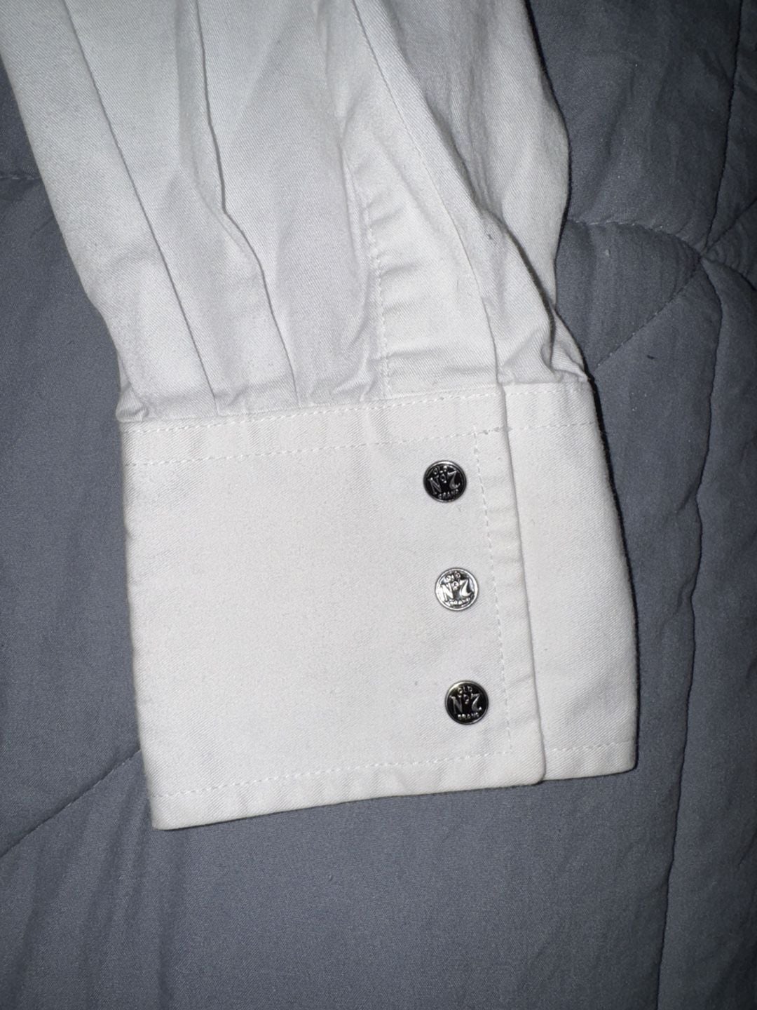 Wrangler Jack Daniel's Long Sleeve Button Down Shirt White 6