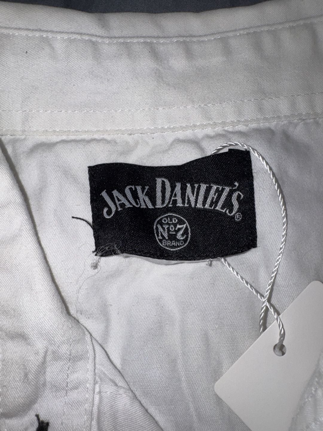 Wrangler Jack Daniel's Long Sleeve Button Down Shirt White 7