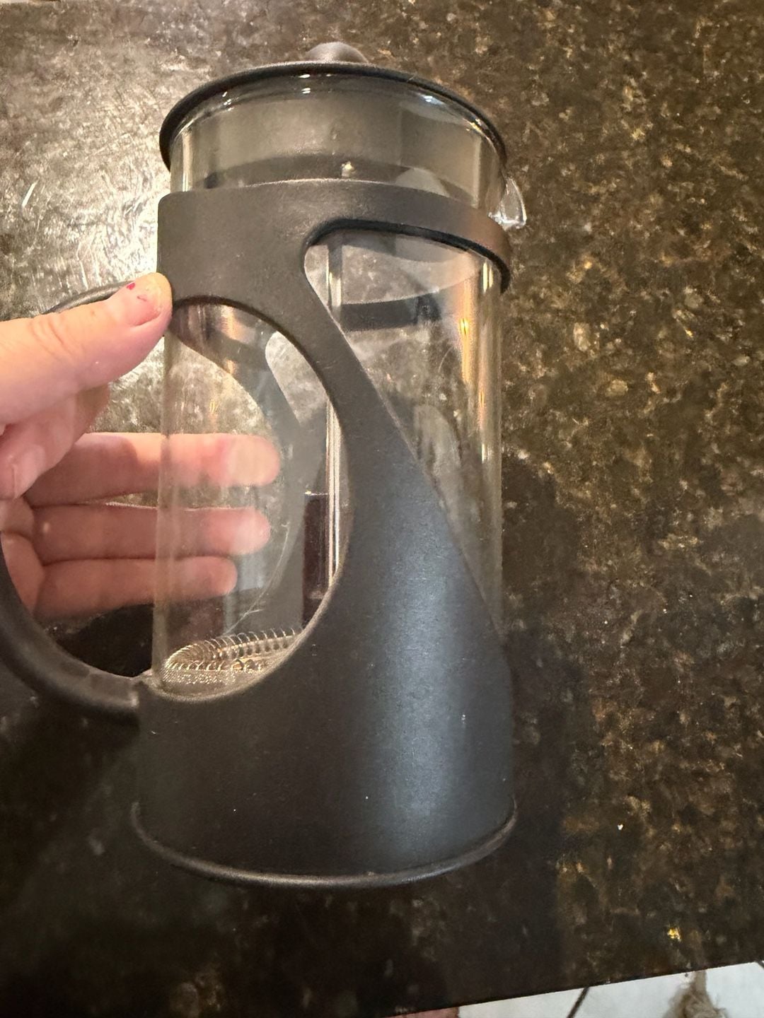 Bodum Glass and Black Metal French Press Coffee Maker 2