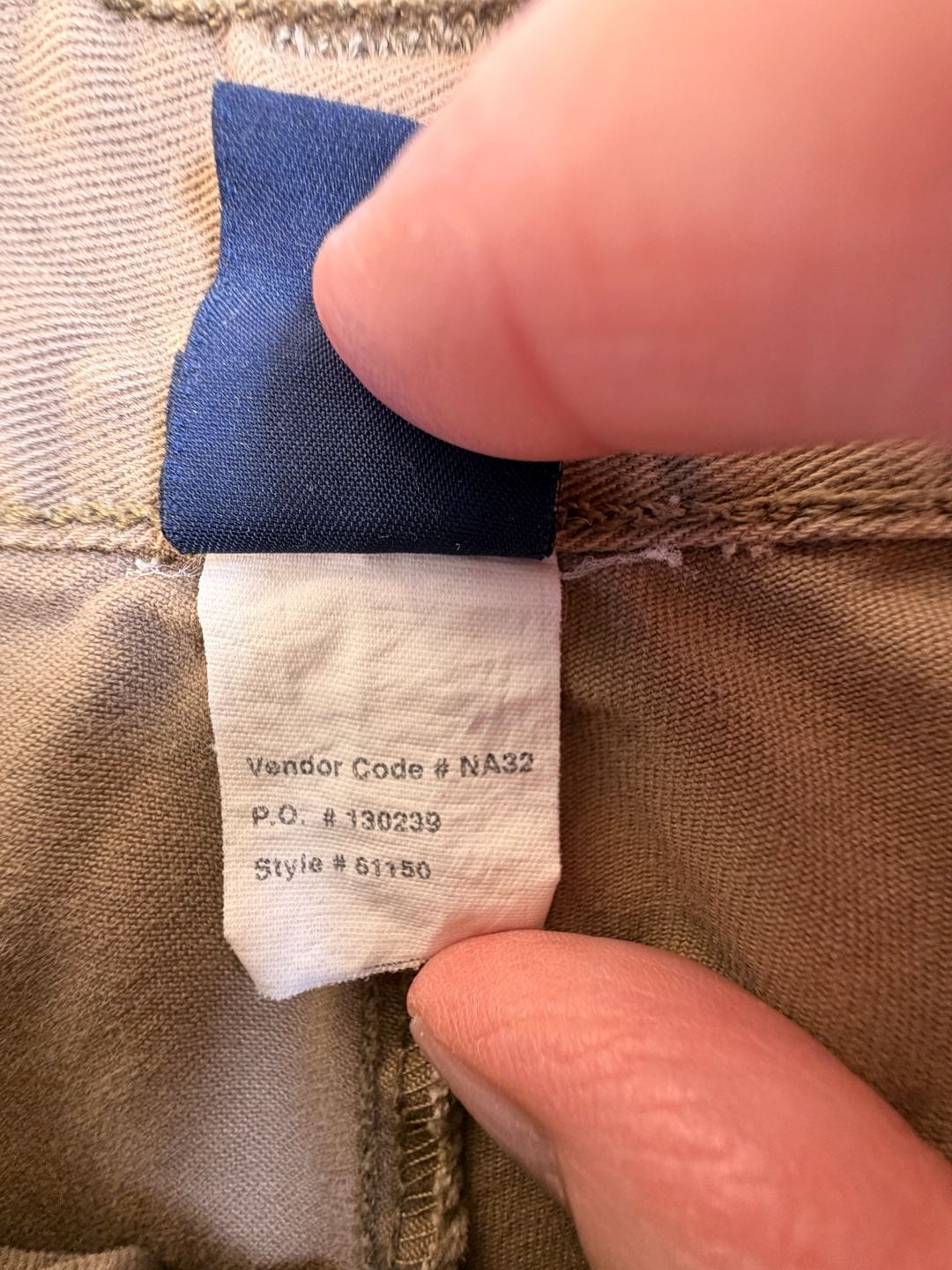 Chaps Ralph Lauren Cargo Pants Khaki Brown Cotton 7