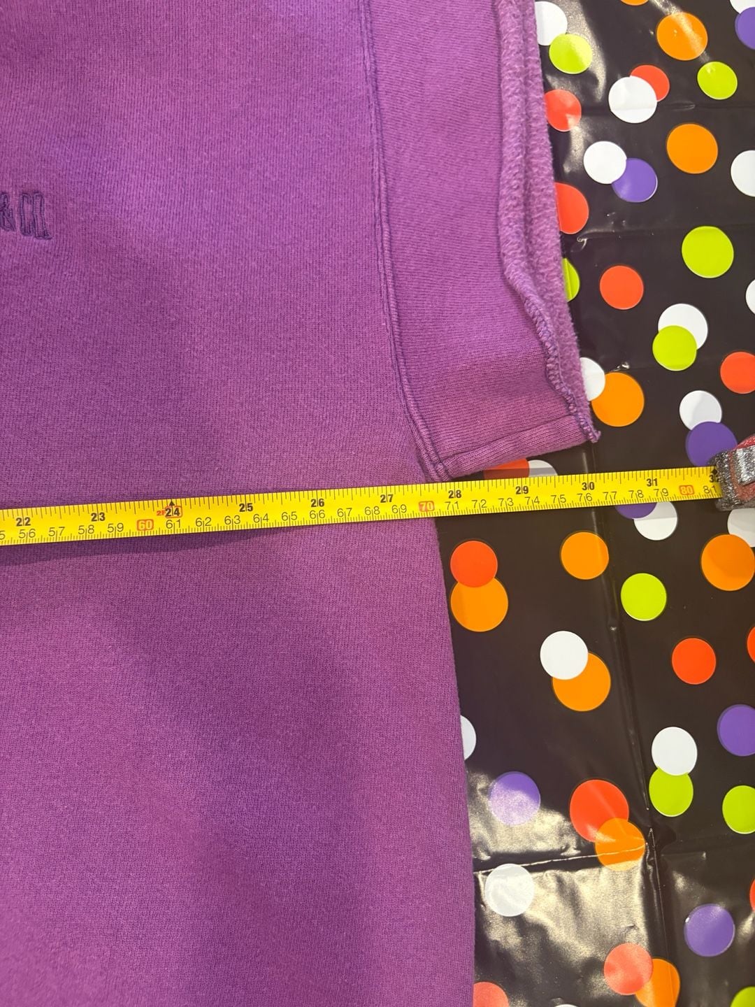 Levi Strauss & Co. Vintage Sweatshirt Size XL Purple Short Sleeve 5