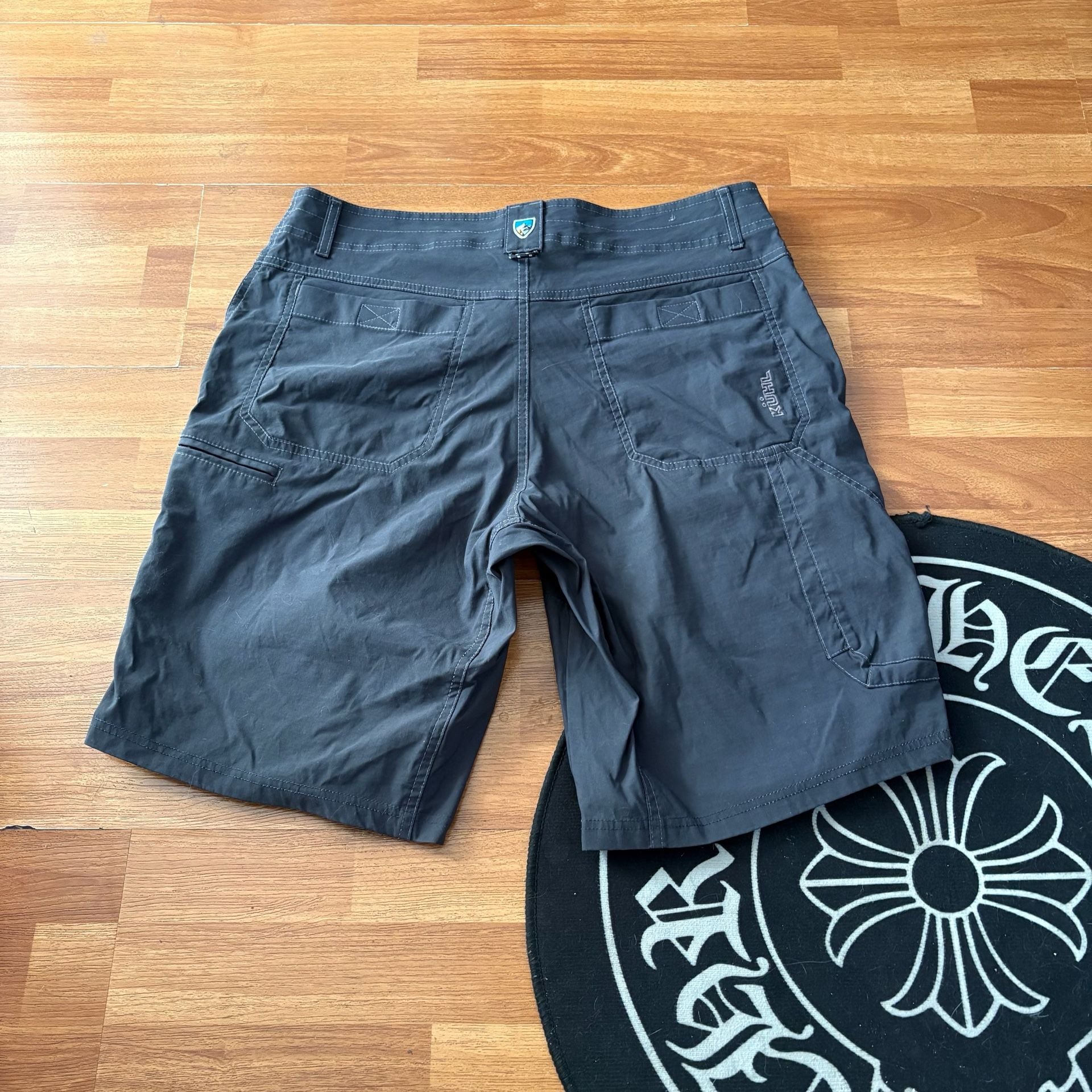 Kuhl Cargo Shorts Size 35 Gray Hiking Outdoor 5