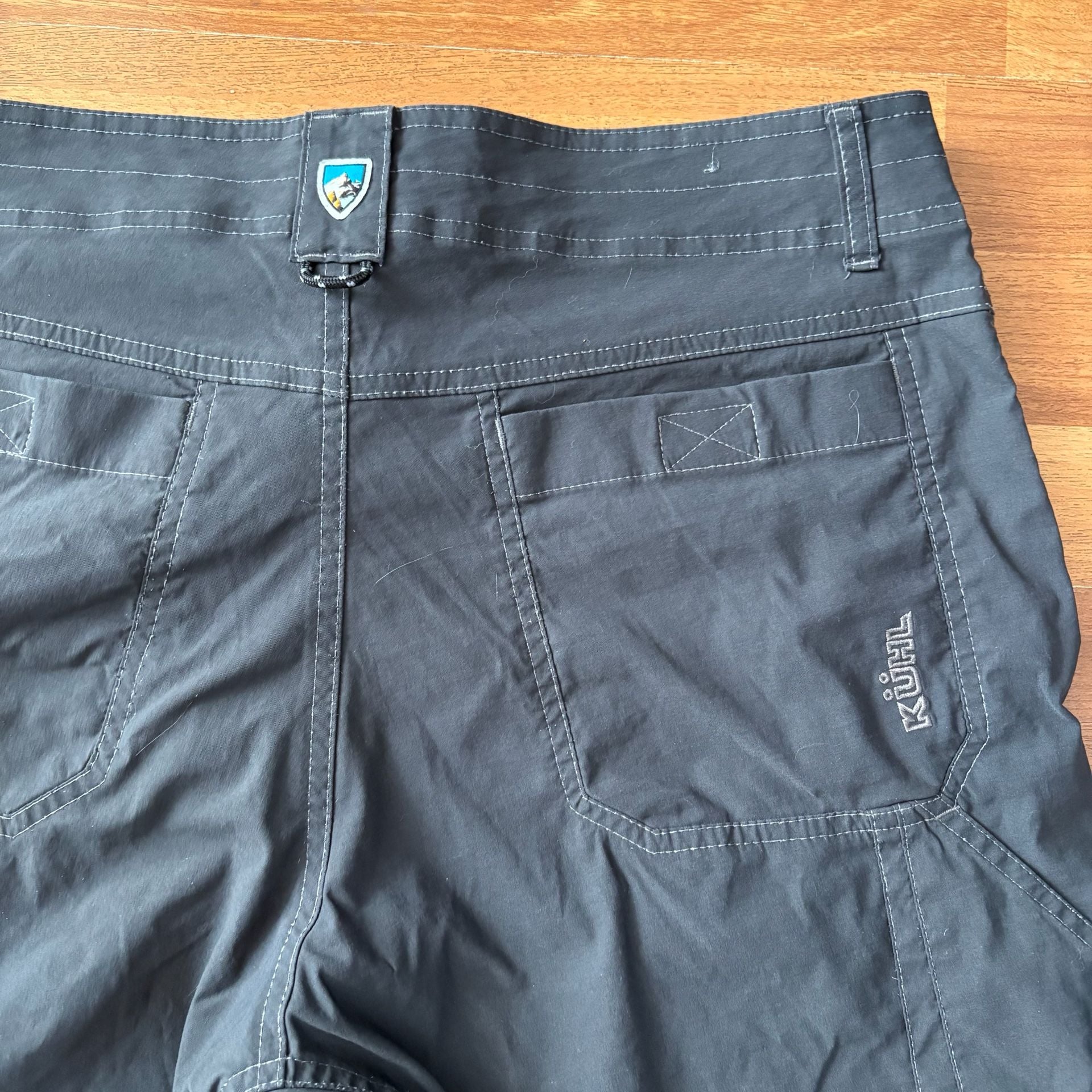 Kuhl Cargo Shorts Size 35 Gray Hiking Outdoor 6