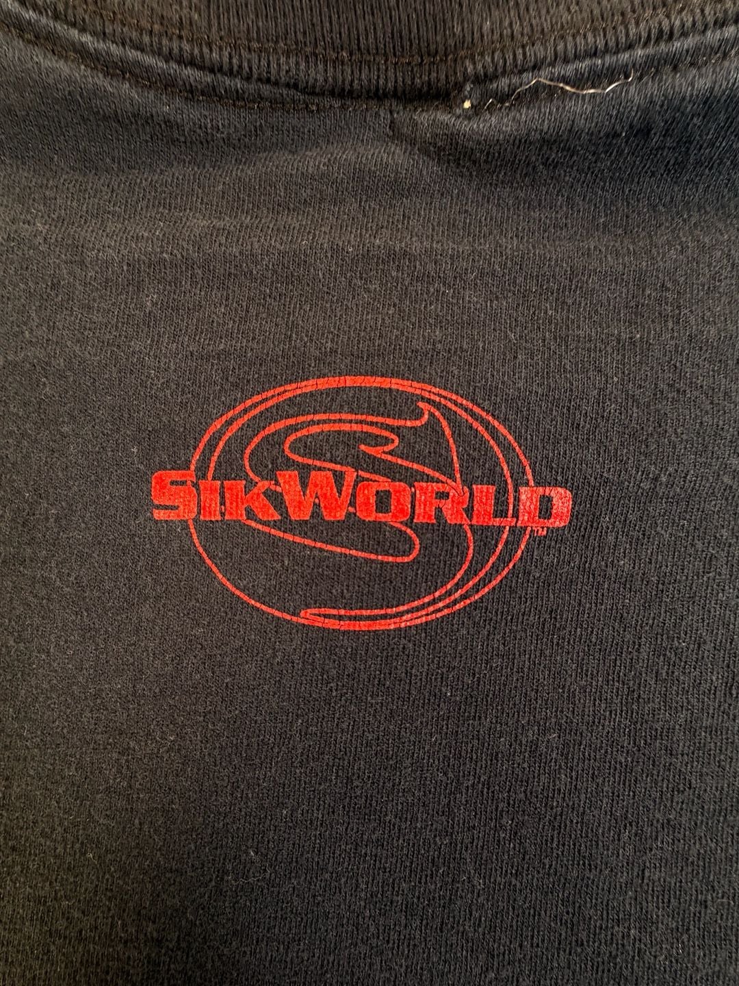 Sikworld Graphic T-Shirt Black Men's L Vintage 90s 7