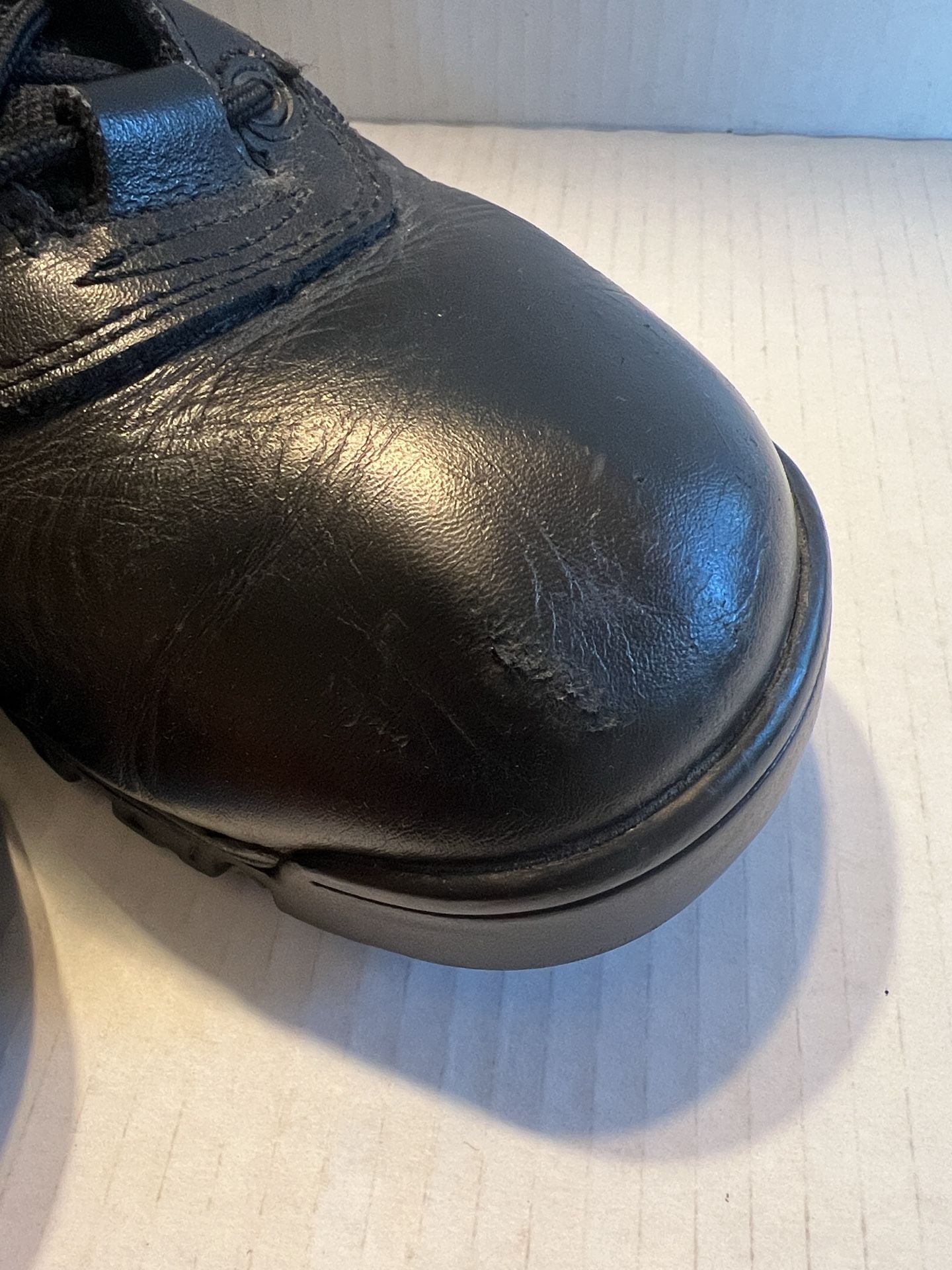 Bates Tactical Boots Size 11 Black Leather Side Zip 4
