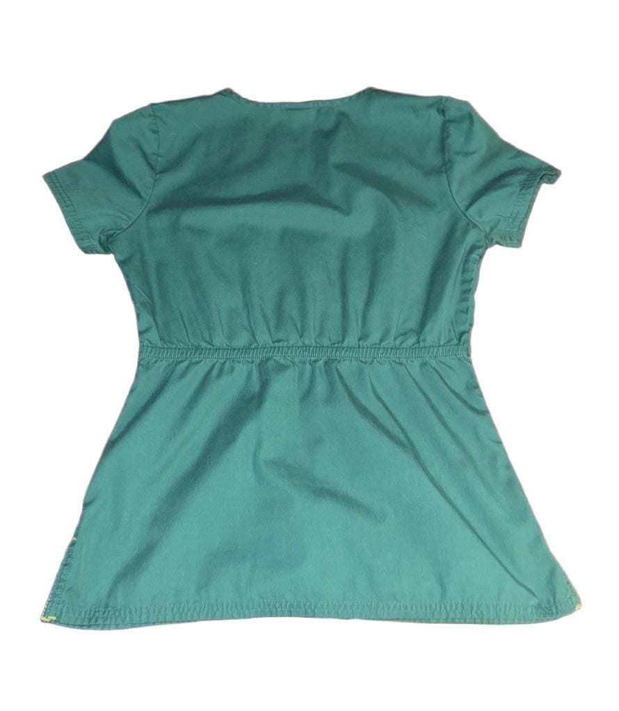 Dickies V-Neck Scrub Top Green 5